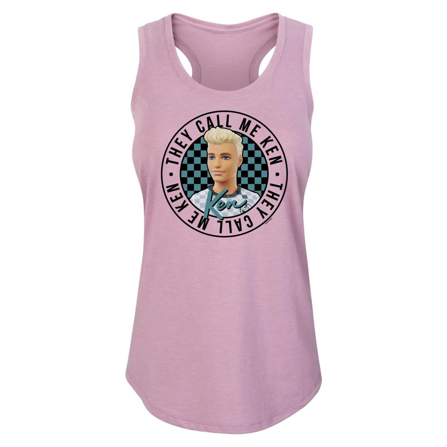 Camiseta sin Mangas Barbie Ken - Orquídea Heather - Mujer