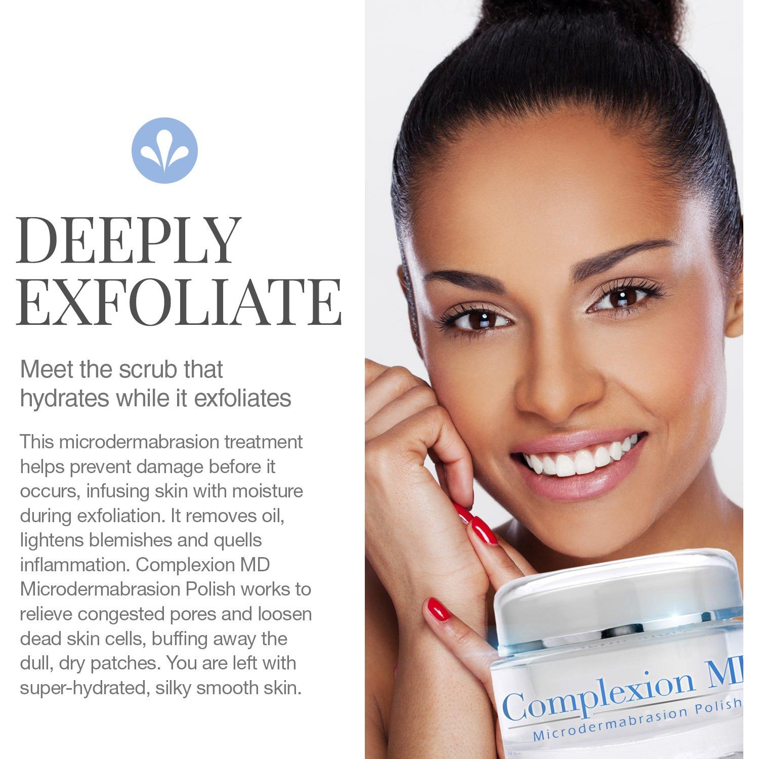 Sistema Anti Envejecimiento 2 Pasos Complexion MD - Exfoliante y Crema