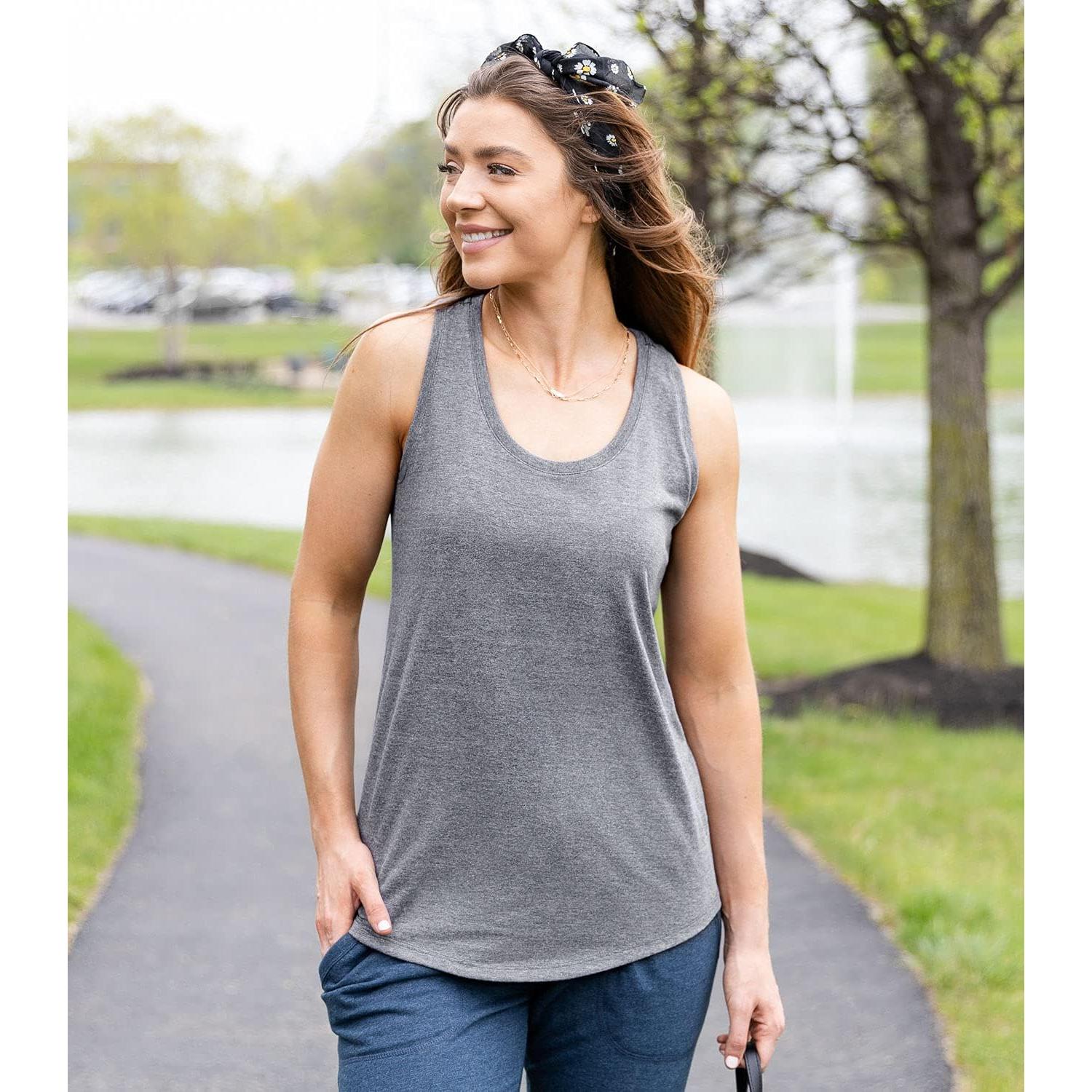 Camiseta sin Mangas Barbie Ken Gris Heather - Mujer Grande