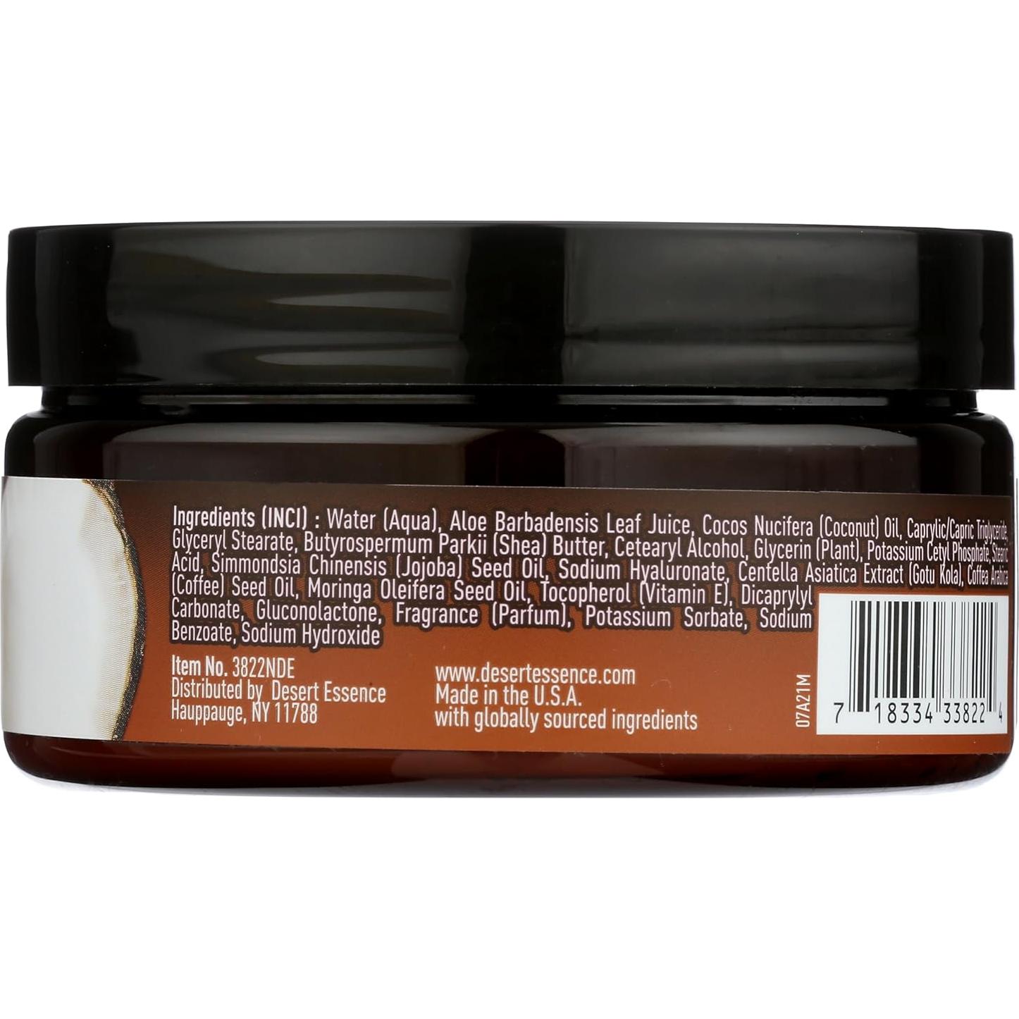 Manteca Corporal de Coco Desert Essence 212g - Hidratación Profunda