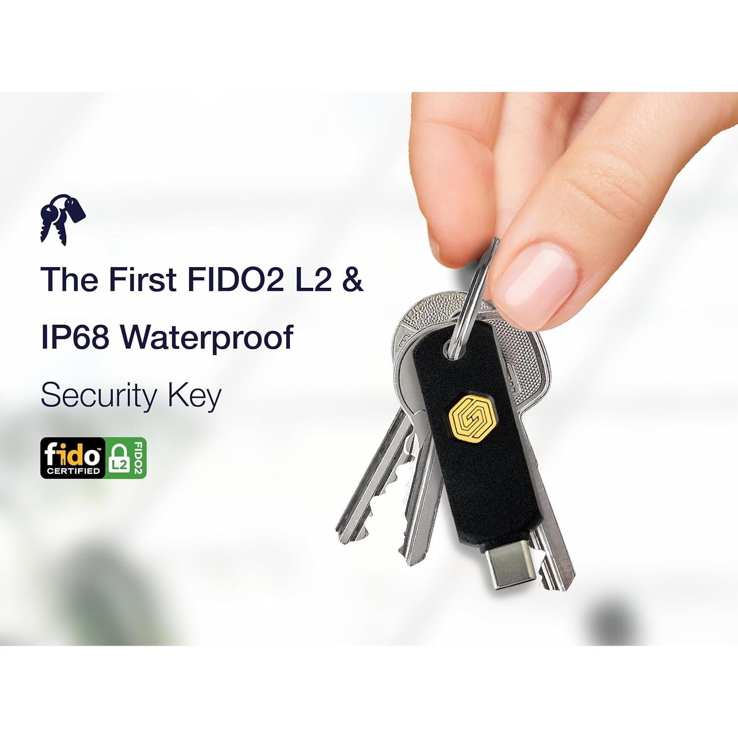 GoTrust Idem Key C - Clave de seguridad USB-C y NFC