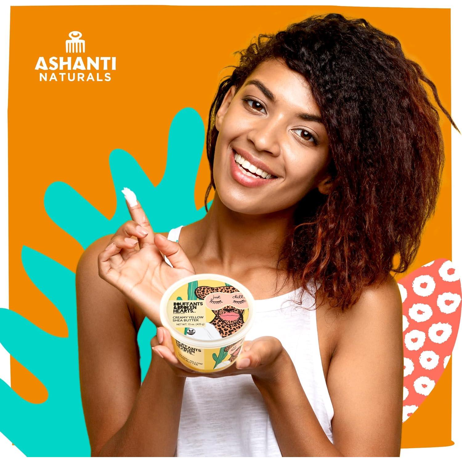 Manteca Corporal de Karité Amarilla 425g Ashanti Naturals