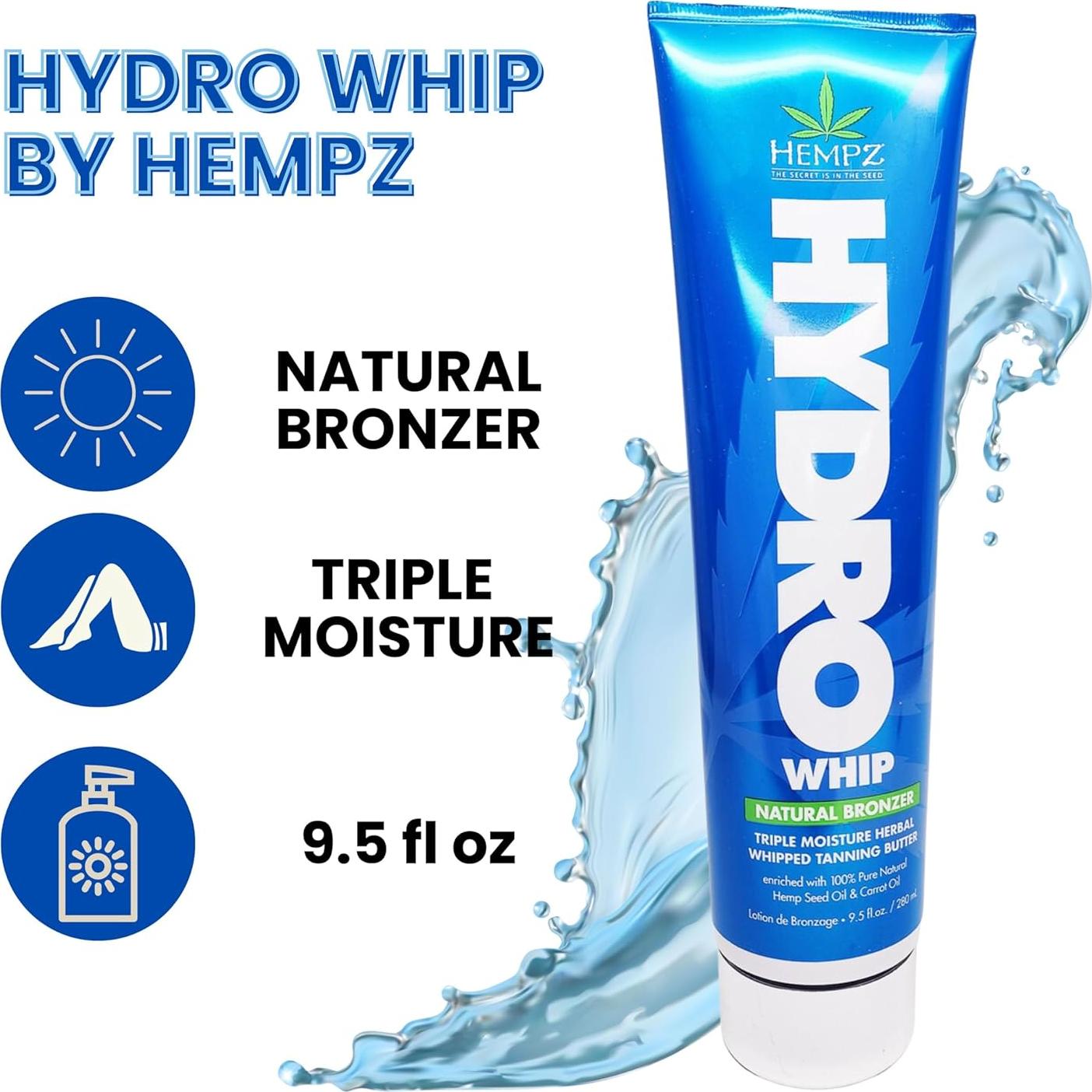 Mantequilla Bronceadora Hidratante Hempz Hydro Whip 255g