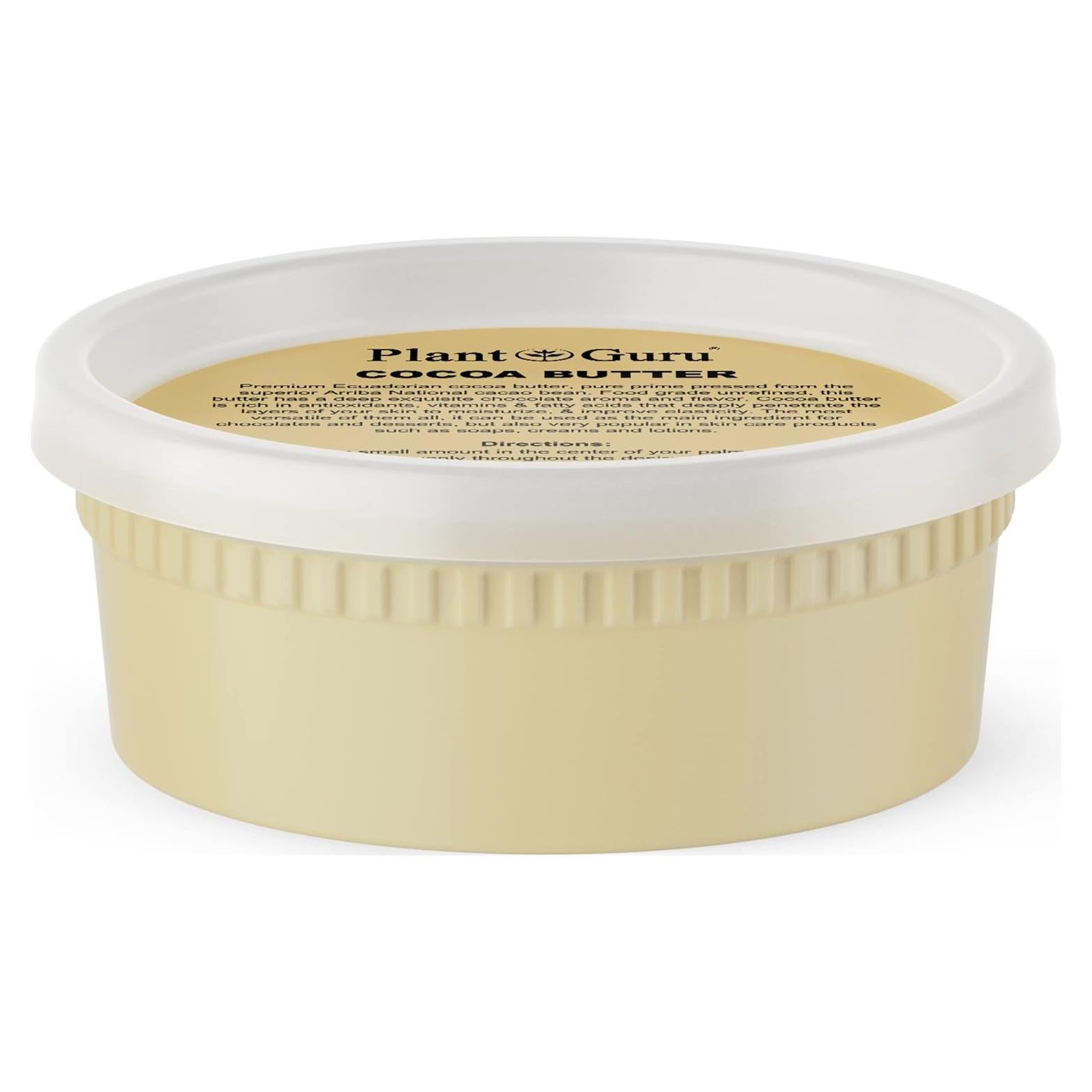 Manteca de Cacao Cruda 227 g Arriba Nacional 100% Pura