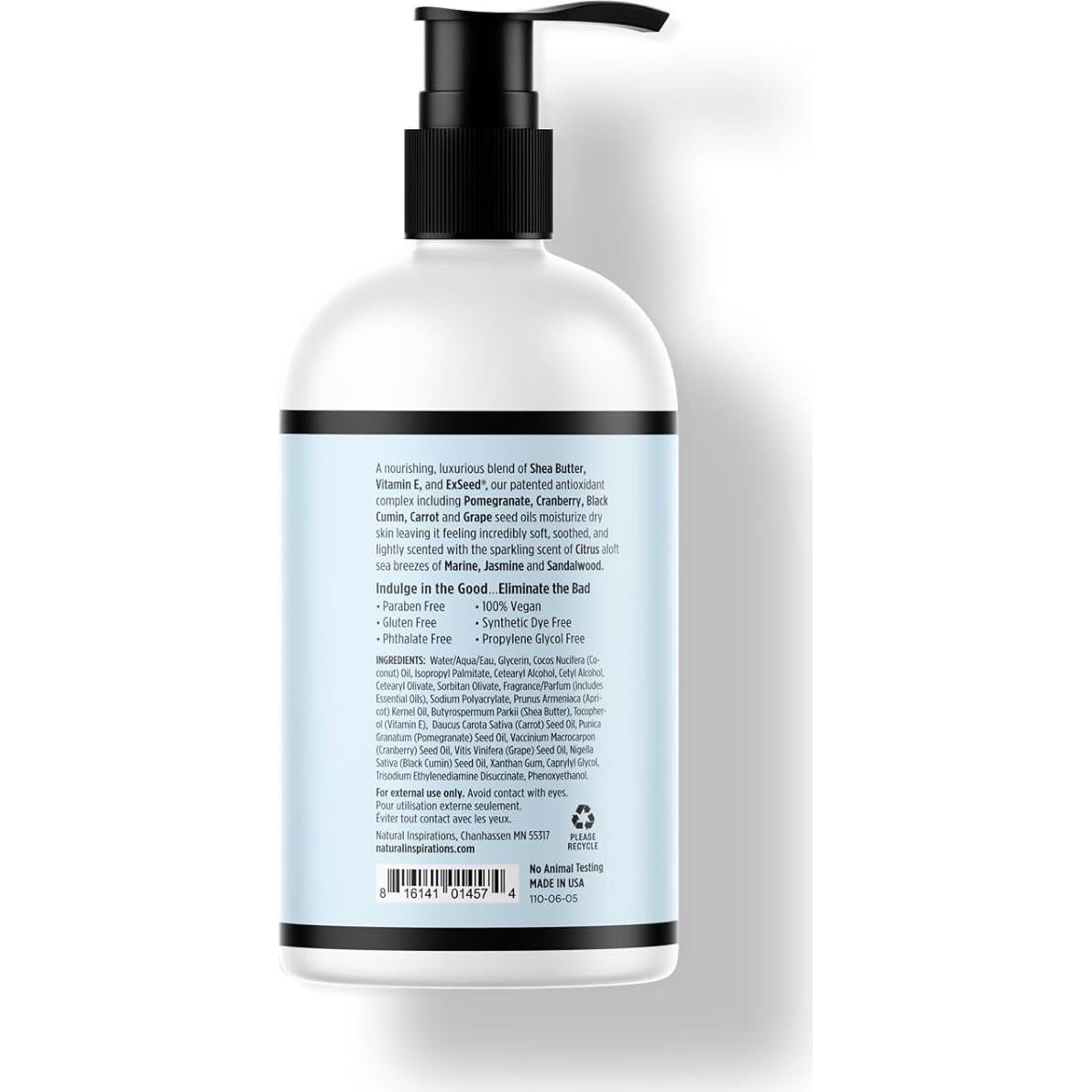 Loción Hidratante para Manos y Cuerpo Cítricos 381g