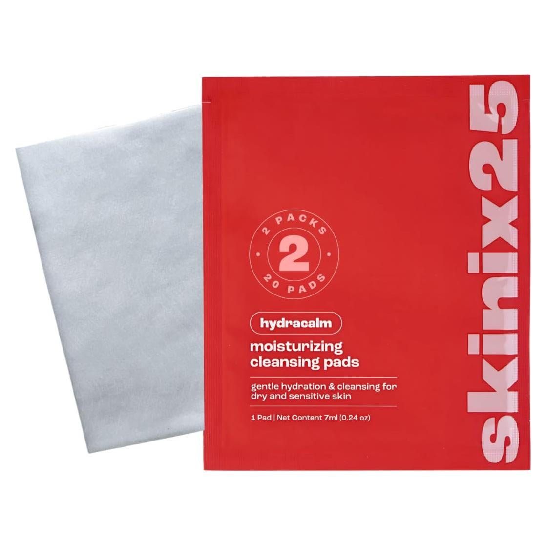 Discos Limpiadores Hidratantes Skinix25 - 20 Toallitas Algodón