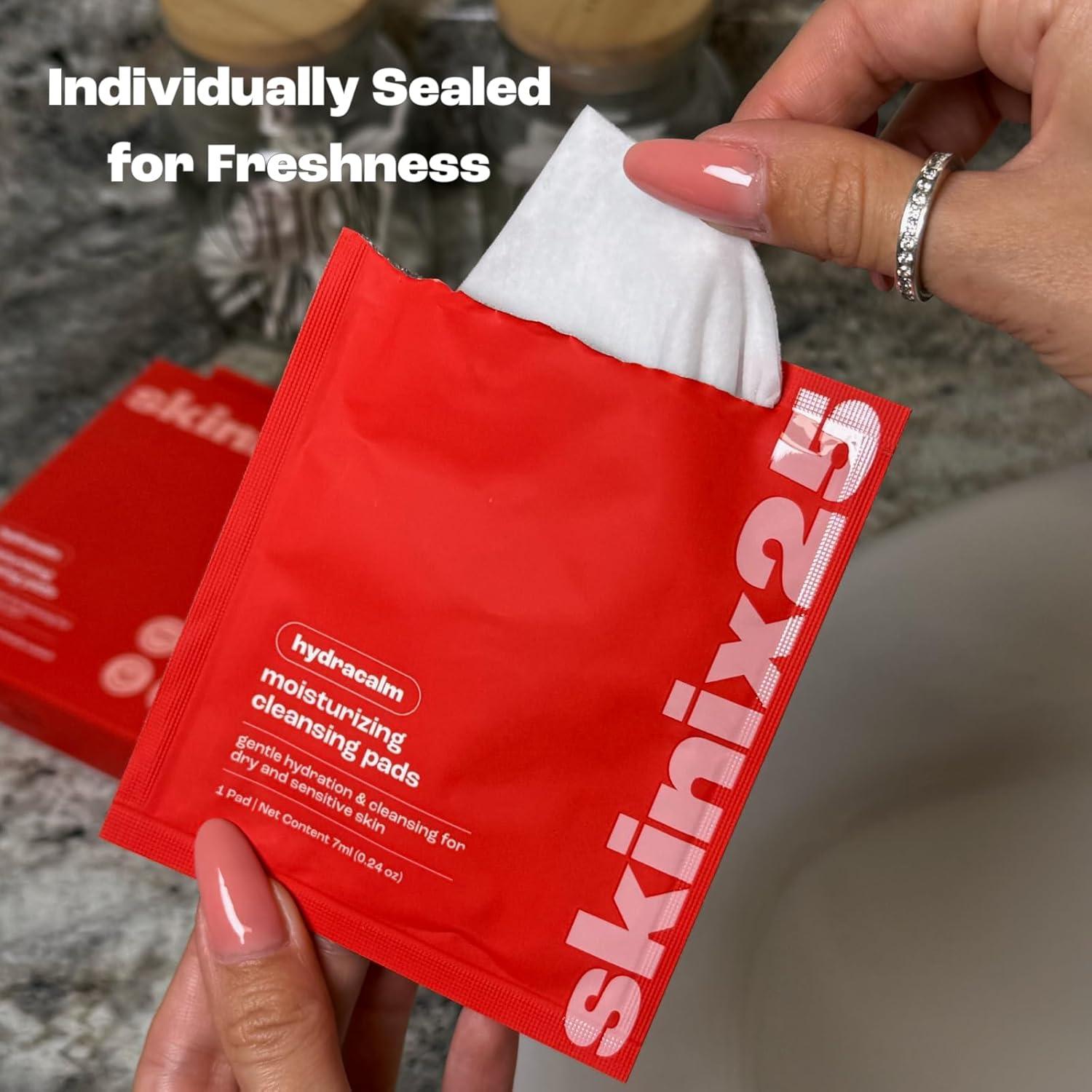 Discos Limpiadores Hidratantes Skinix25 - 20 Toallitas Algodón