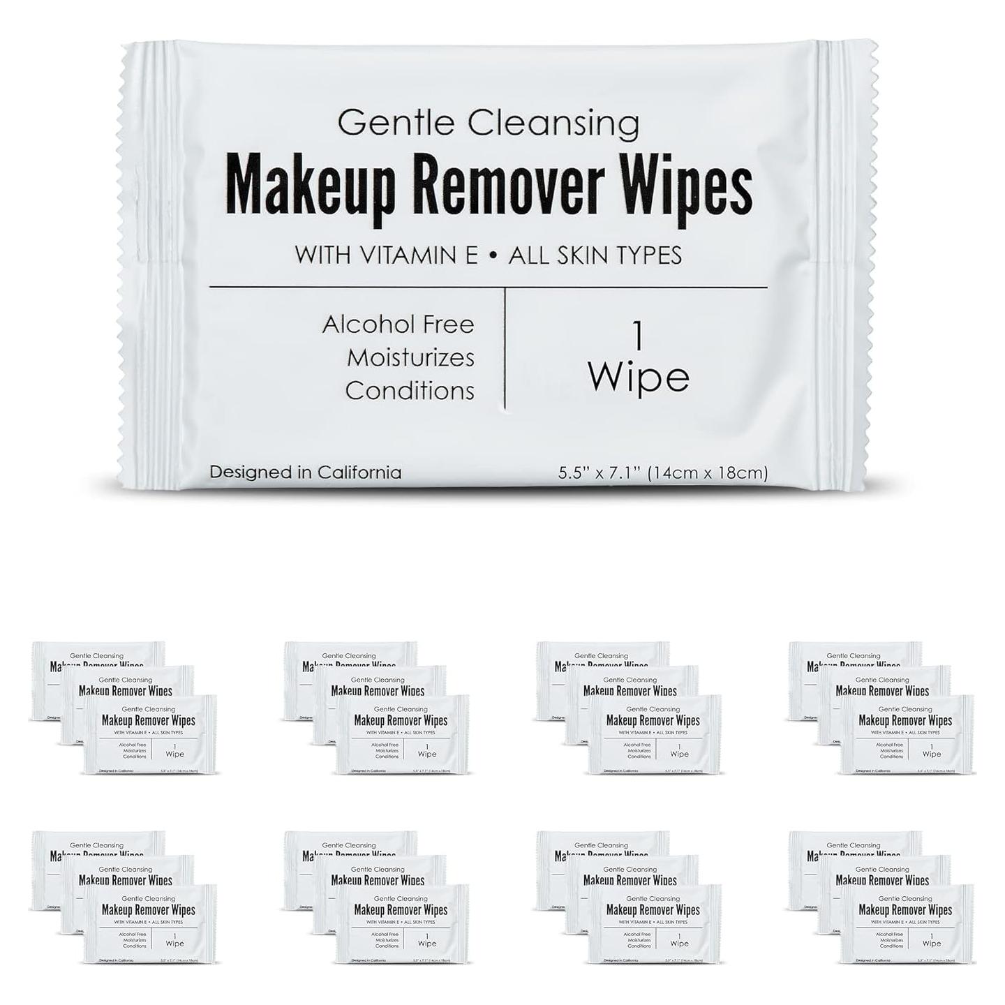 Toallitas Desmaquillantes World Amenities 500 Unidades Vitamina E