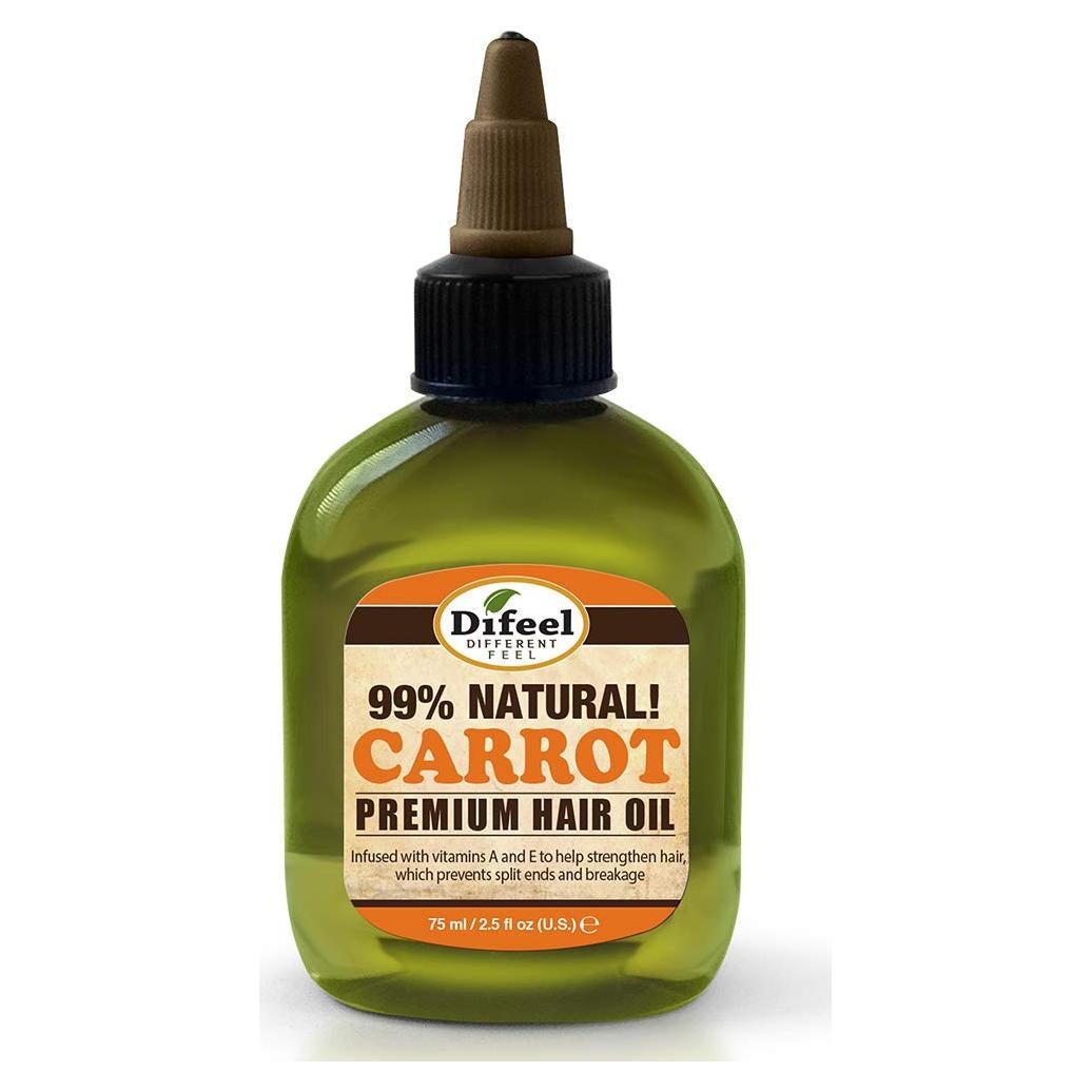 Aceite Natural para el Cabello Difeel Zanahoria 70g Vitaminas A y E