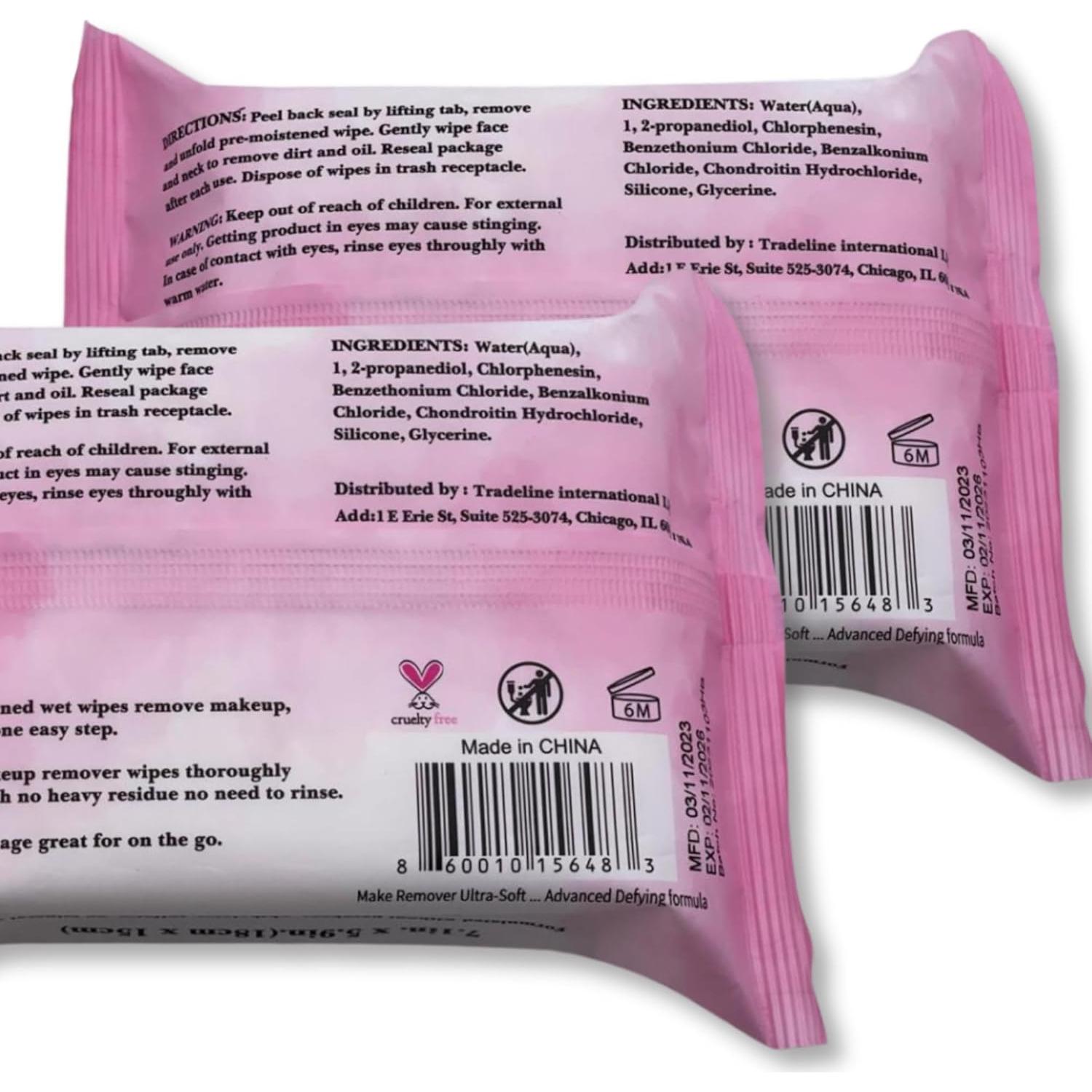 Toallitas Desmaquillantes Hipoalergénicas mivida 50 Unidades