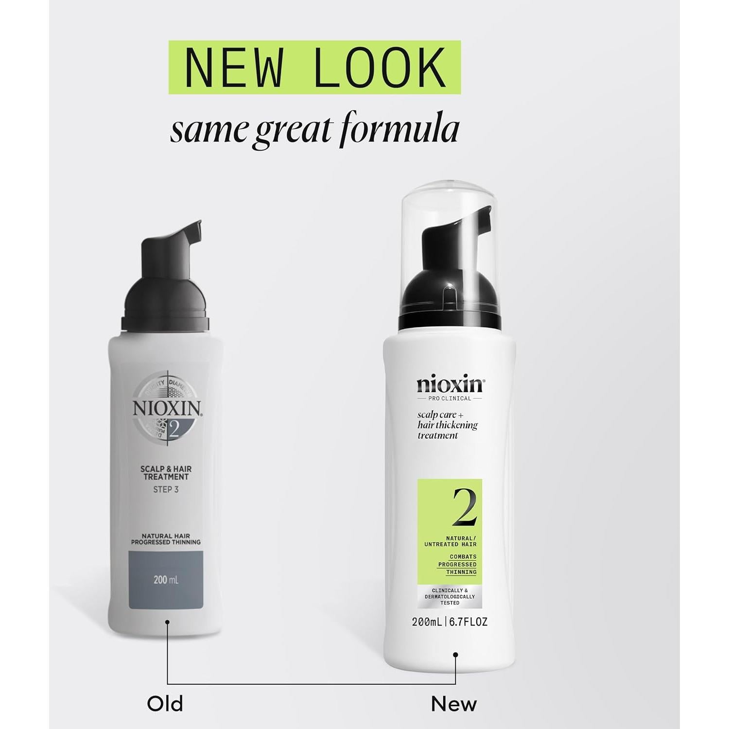 Nioxin Sistema 2 Tratamiento Sin Enjuague 199.79 ml Cabello Natural