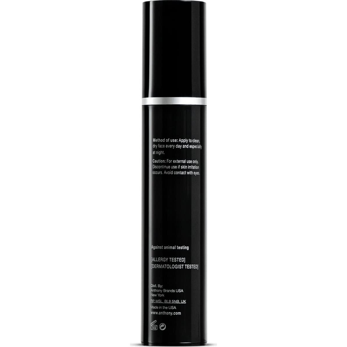 Crema Facial Antienvejecimiento Anthony 47.3 ml con Vitamina A