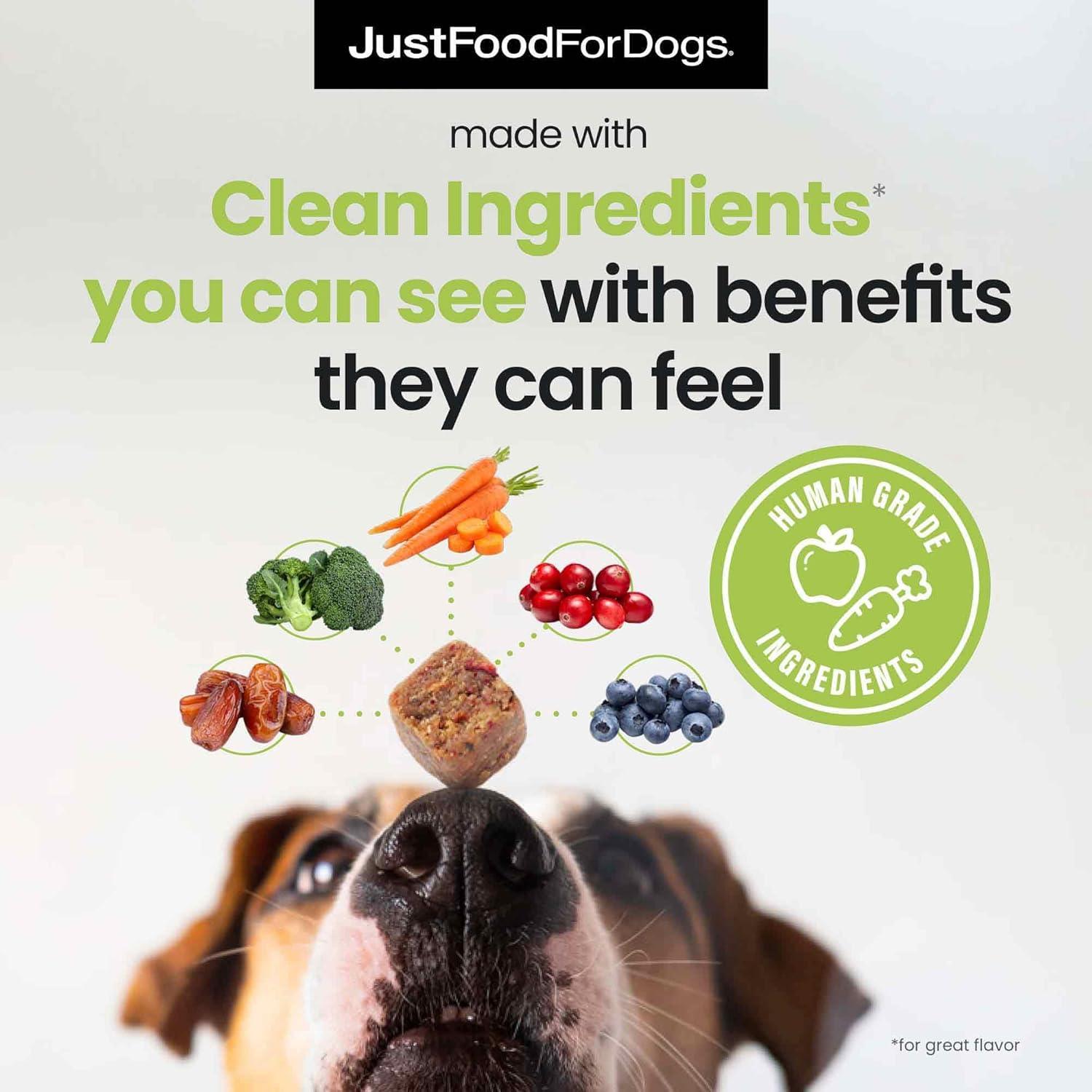 Suplemento Masticable JustFoodForDogs para Piel y Alergias 45 Unidades