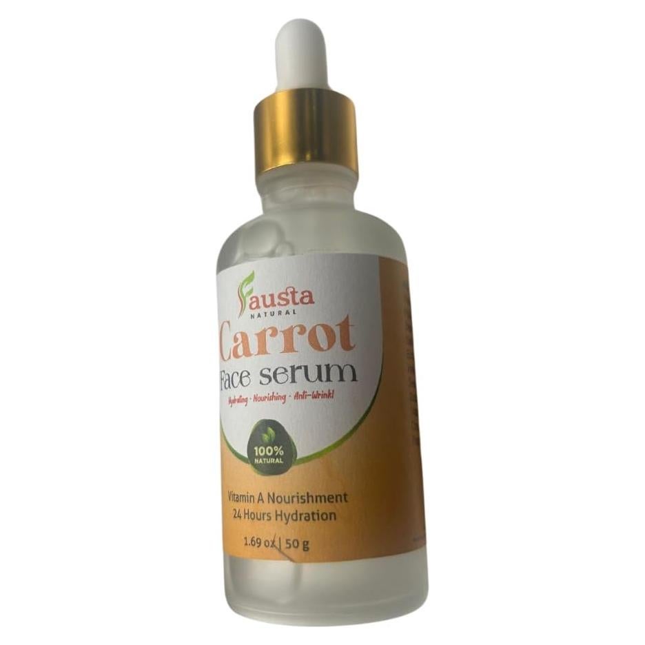 Suero Facial Natural Fausta con Zanahoria y Vitamina A - 50g