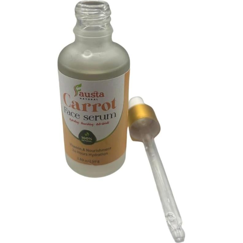 Suero Facial Natural Fausta con Zanahoria y Vitamina A - 50g