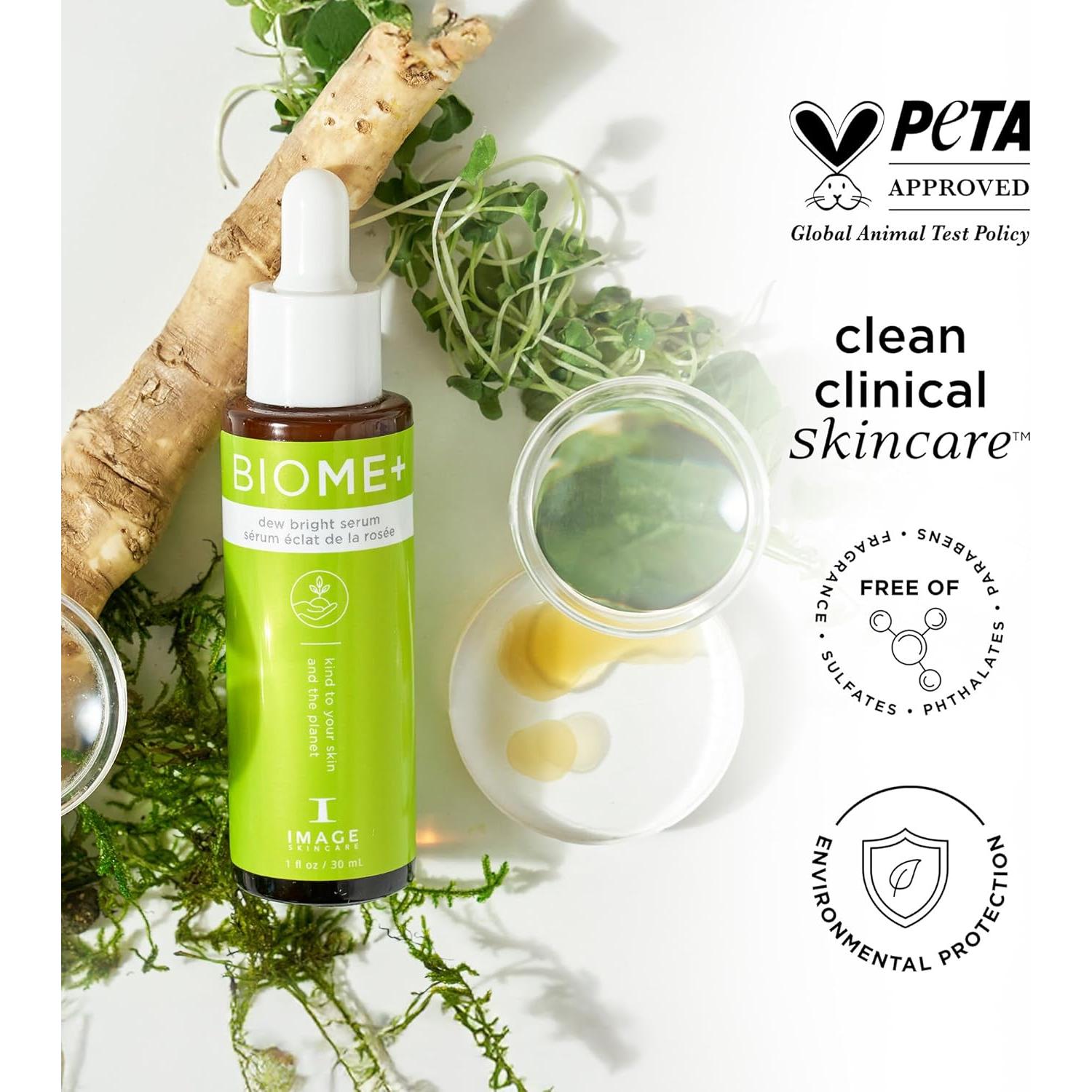 Suero Facial IMAGE Skincare BIOME+ 28.35g Aumenta Luminosidad