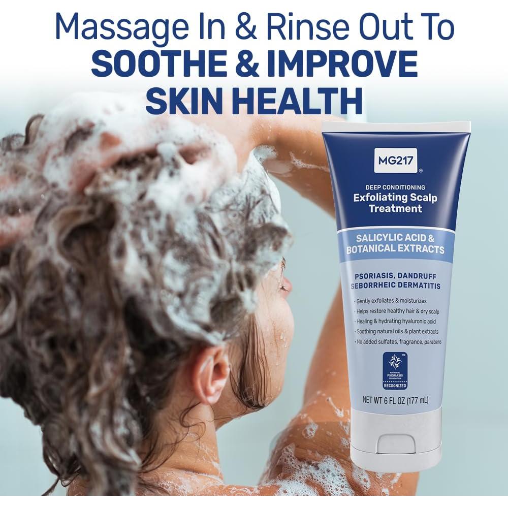 MG217 Cuidado del Cuero Cabelludo 177 ml - Ácido Salicílico Hidratante