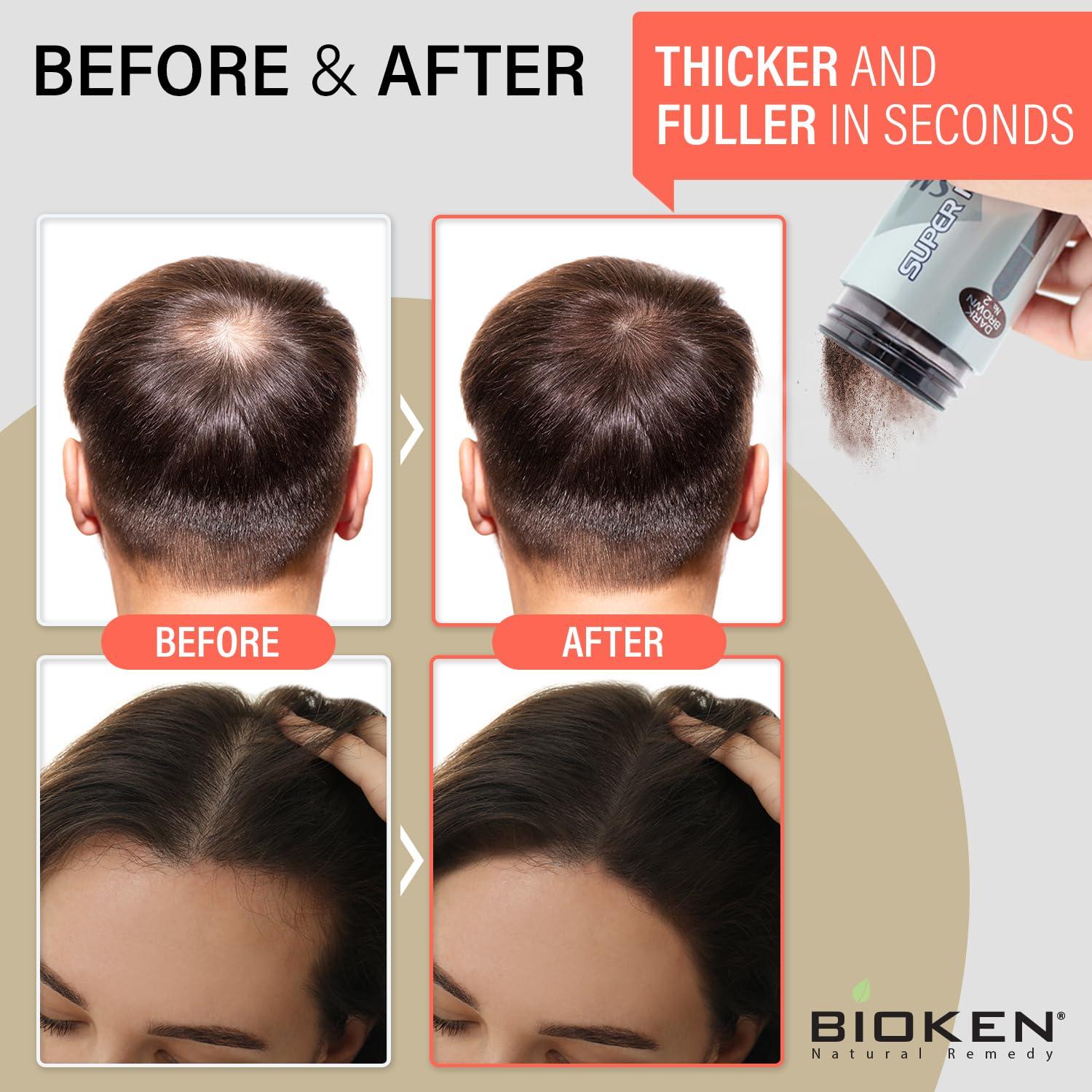 Fibras para Cabello Fino Super Million Hair 15g Castaño