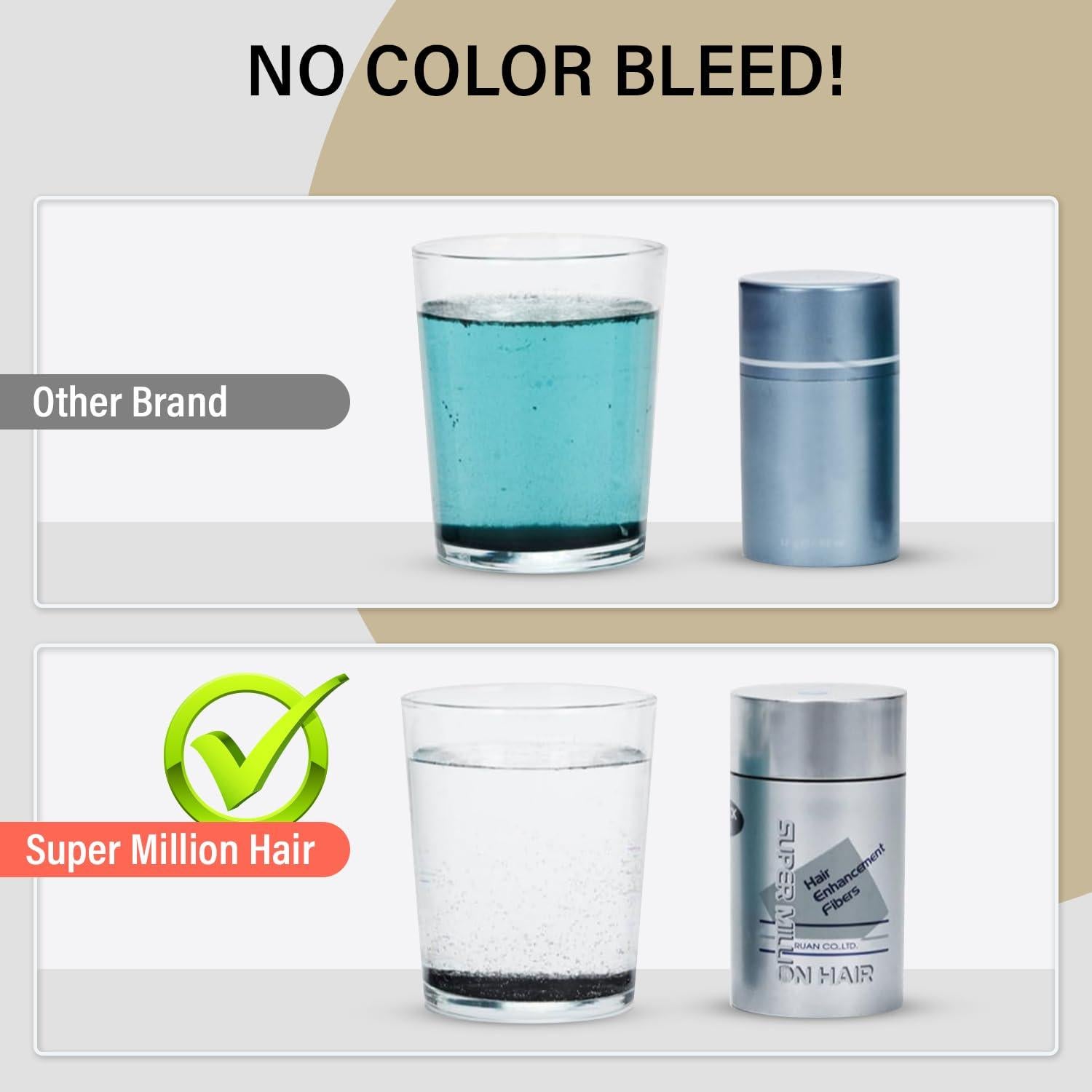 Fibras para Cabello Fino Super Million Hair 15g Castaño