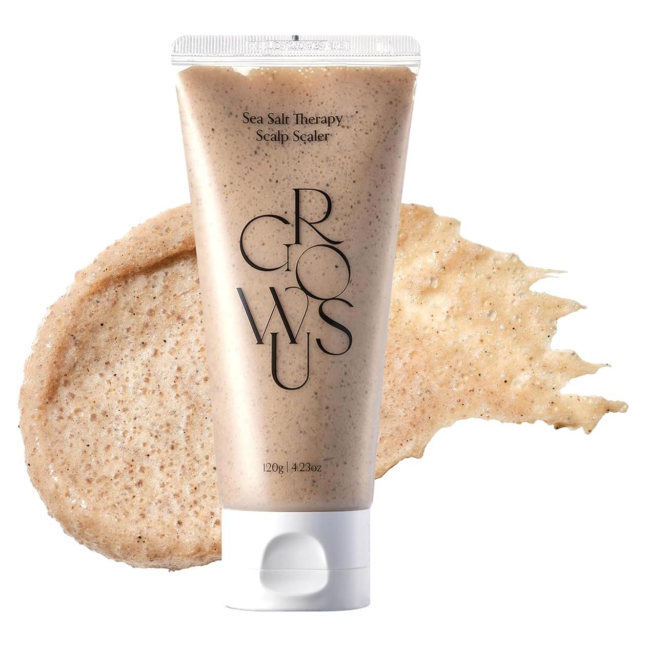 Exfoliante para Cuero Cabelludo GROWUS 120g - Sal Marina y Ácido Salicílico