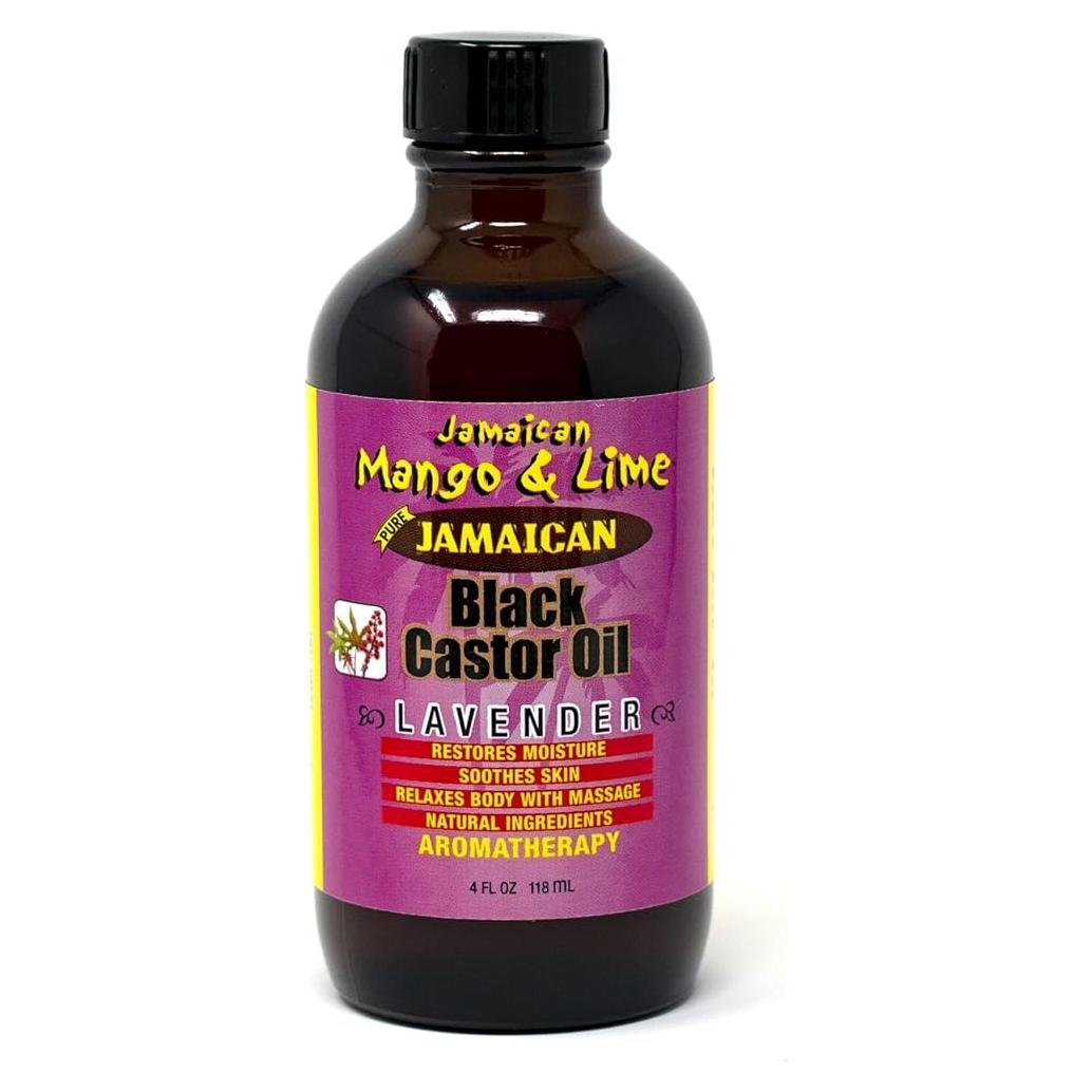 Aceite de Ricino Negro Jamaicano Mango y Lima 113g Lavanda