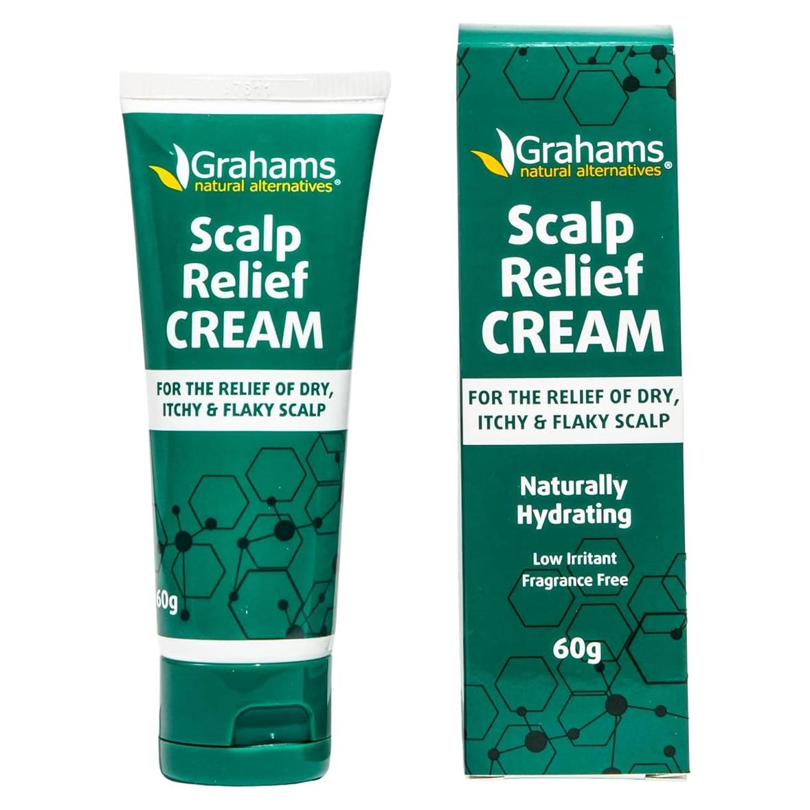 Crema para Cuero Cabelludo Grahams 60g - Alivio Picazón y Caspa