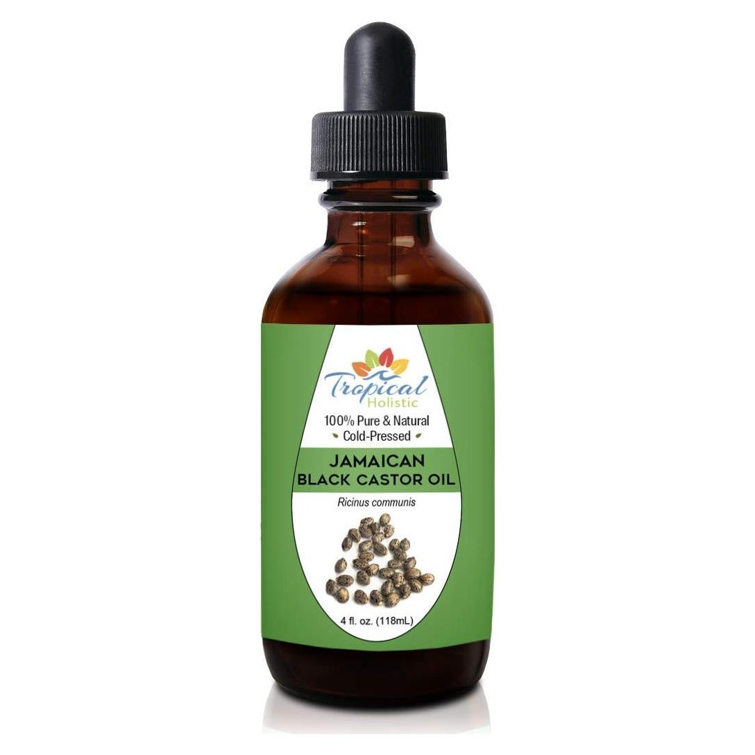 Aceite de Ricino Negro Jamaicano Puro Tropical Holistic 118 ml