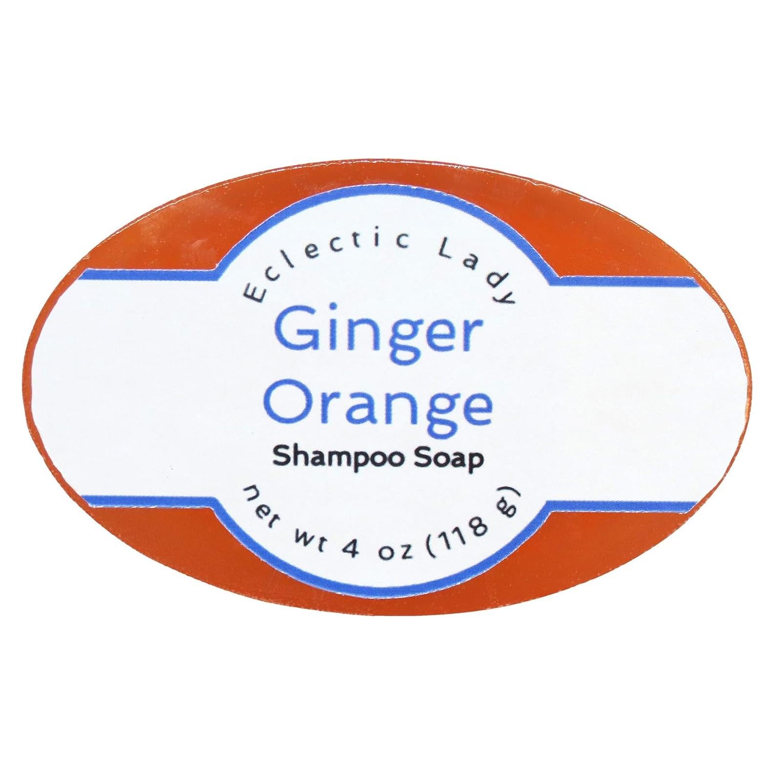 Jabón Sólido de Champú Eclectic Lady Naranja Jengibre 113 g