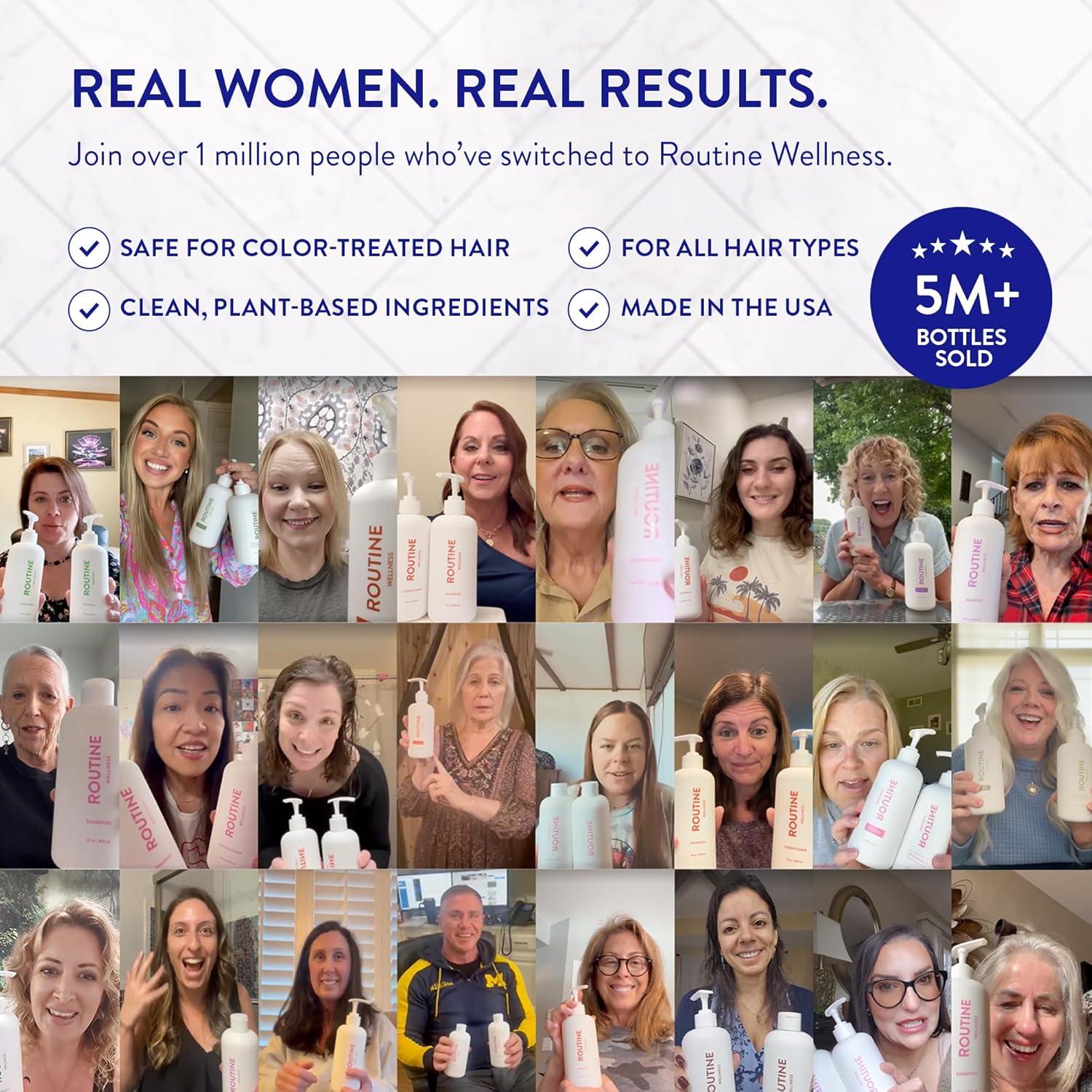 Conjunto Champú y Acondicionador Routine Wellness 2x400ml Biotina