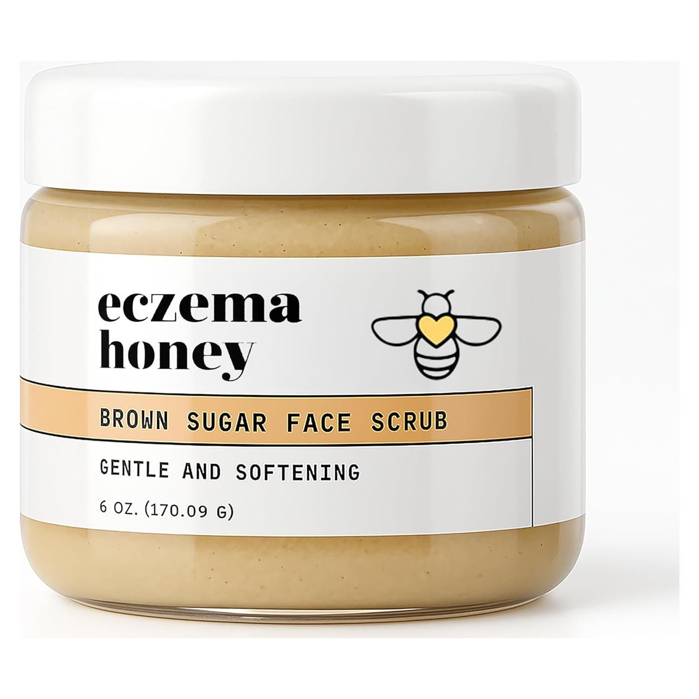 Exfoliante de Azúcar Moreno Eczema Honey 170g - Piel Seca y Sensible