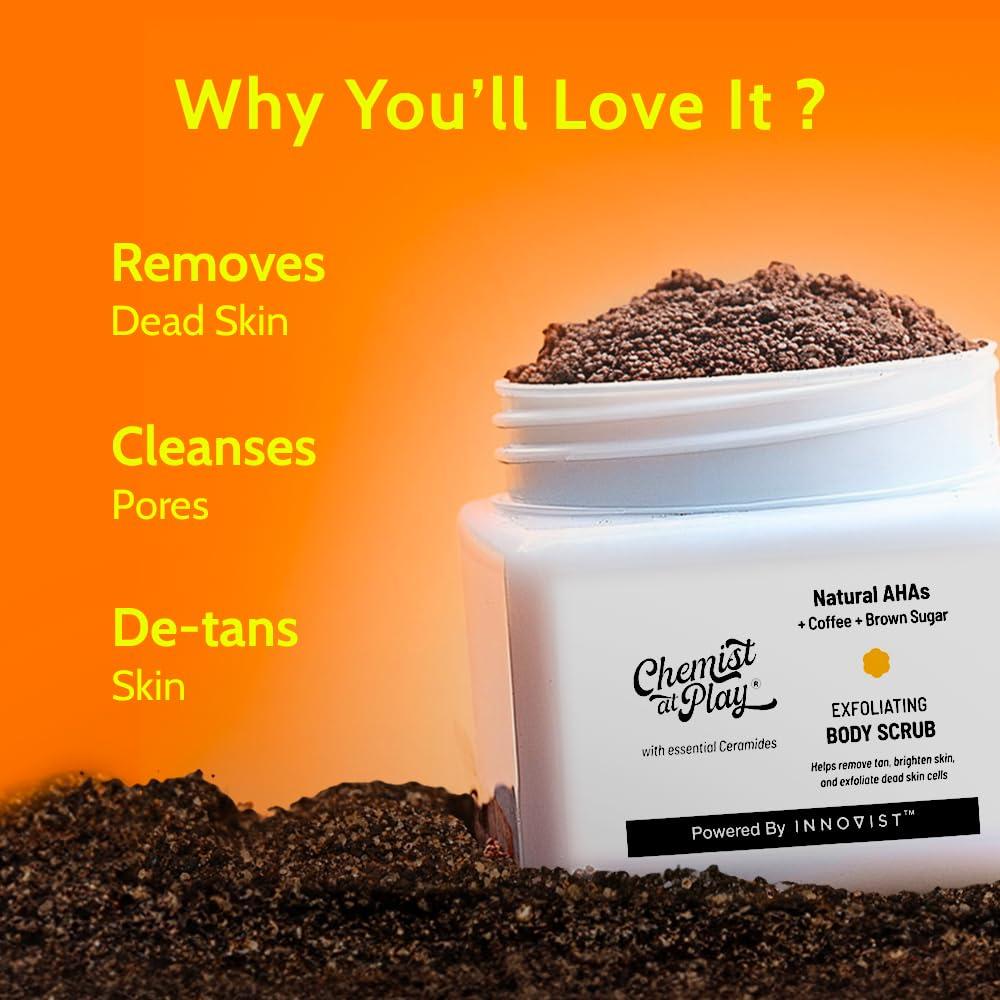 Exfoliante Corporal Café 76.5 ml - Elimina Bronceado y Piel Muerta