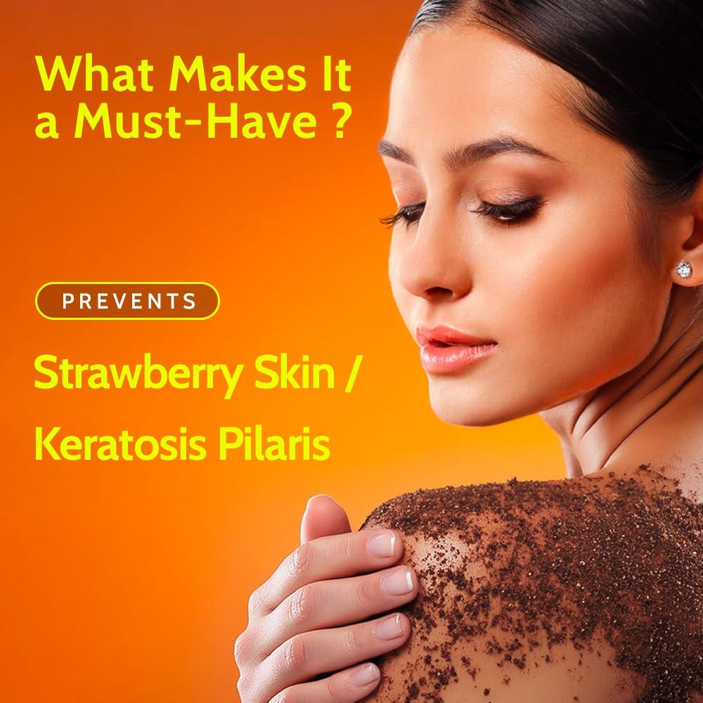 Exfoliante Corporal Café 76.5 ml - Elimina Bronceado y Piel Muerta