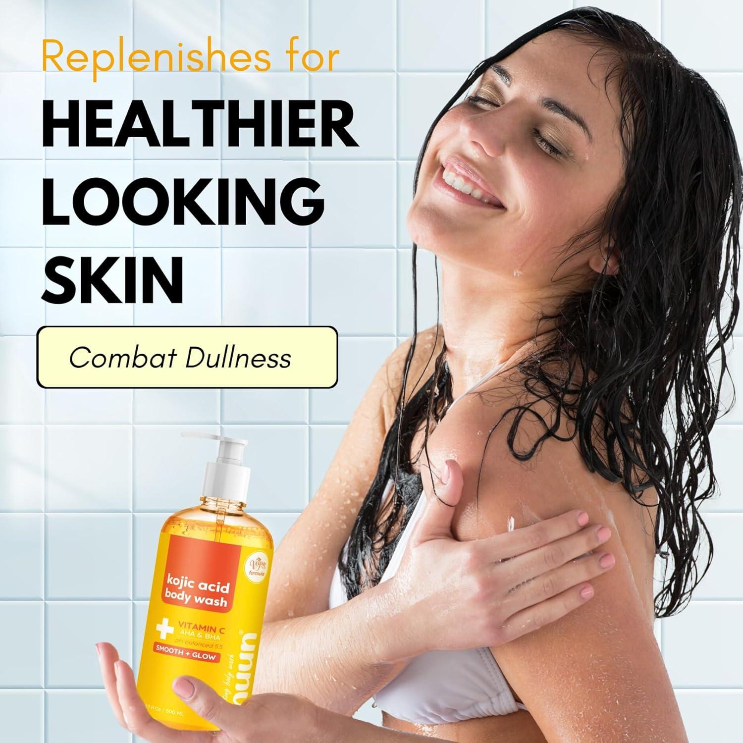 Gel de Ducha Exfoliante Muun con AHA&BHA 500ml - Piel Suave