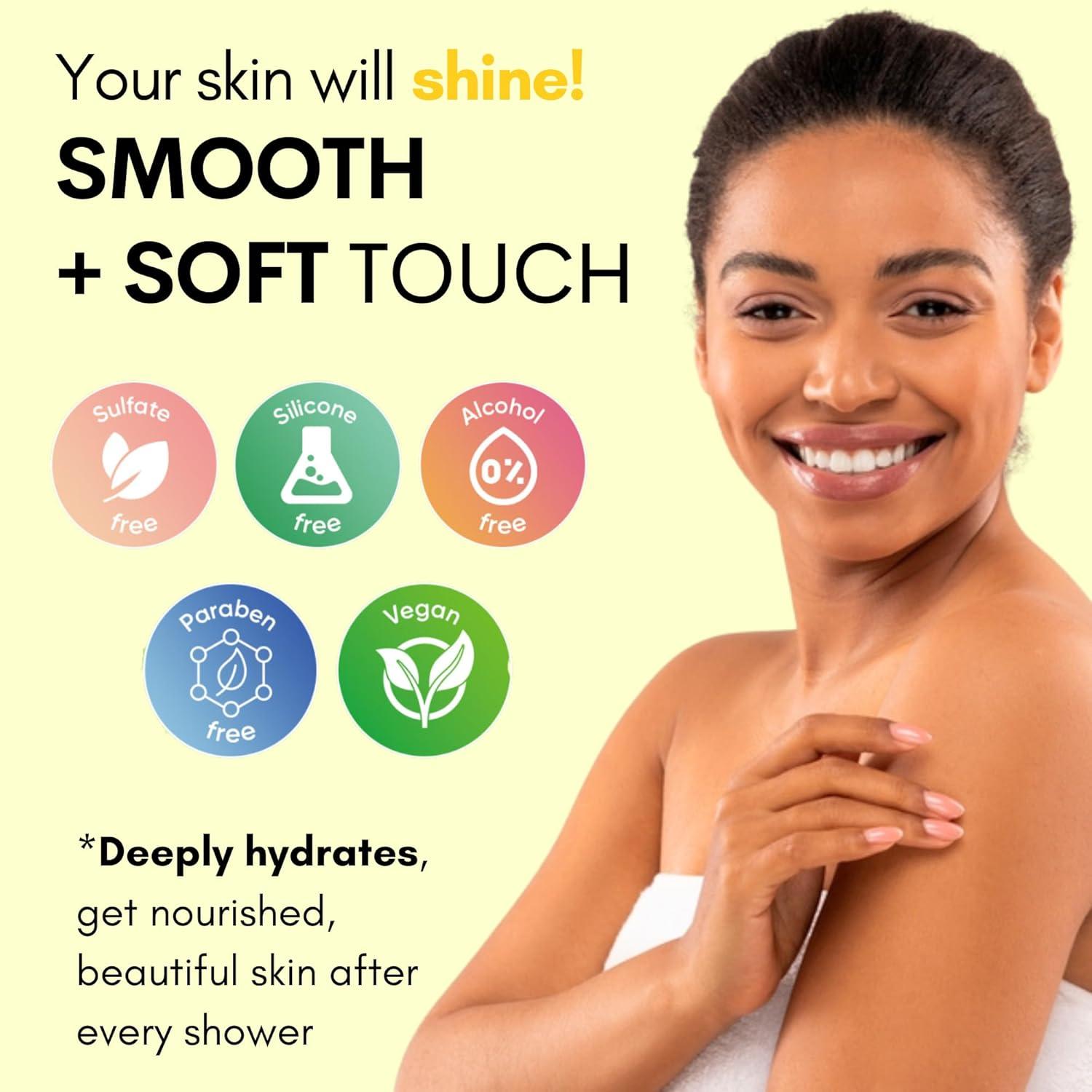 Gel de Ducha Exfoliante Muun con AHA&BHA 500ml - Piel Suave