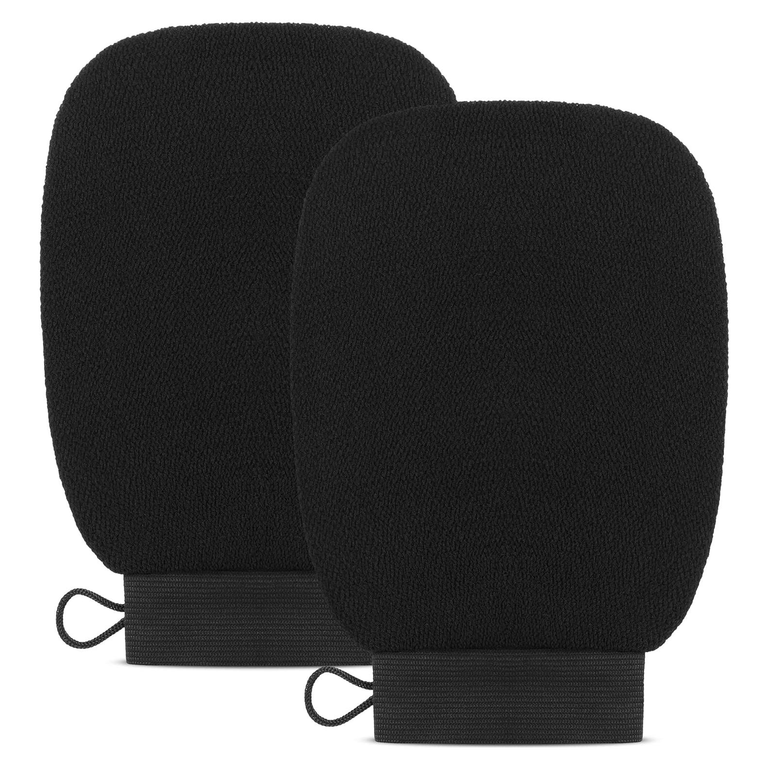 Guante Exfoliante Valitic Negro - Esfregador Corporal y Facial