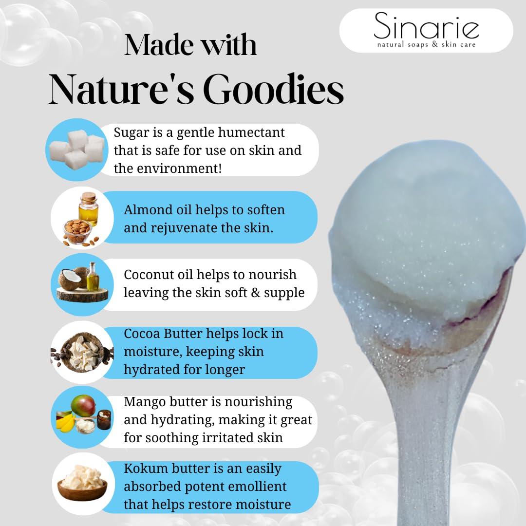 Exfoliante Corporal Emulsionado Sinarie 142 g Malvavisco Tostado