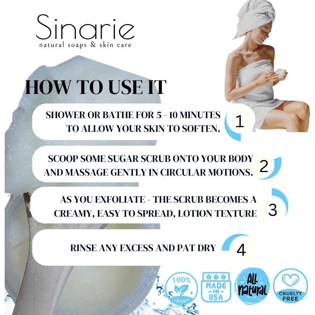 Exfoliante Corporal Emulsionado Sinarie 142 g Malvavisco Tostado