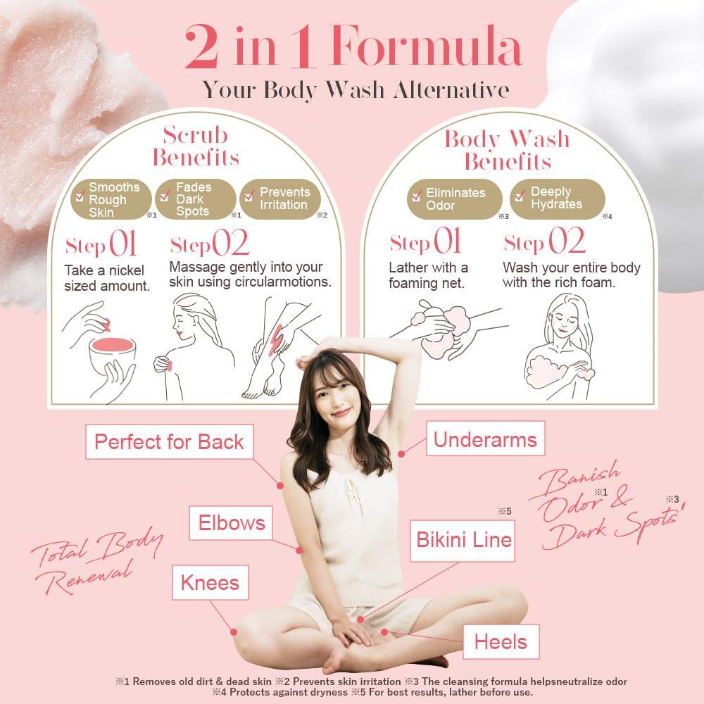 Exfoliante Corporal ULRUB 460g con Sal de Okinawa y CICA