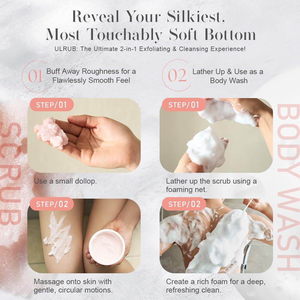 Exfoliante Corporal ULRUB 460g con Sal de Okinawa y CICA