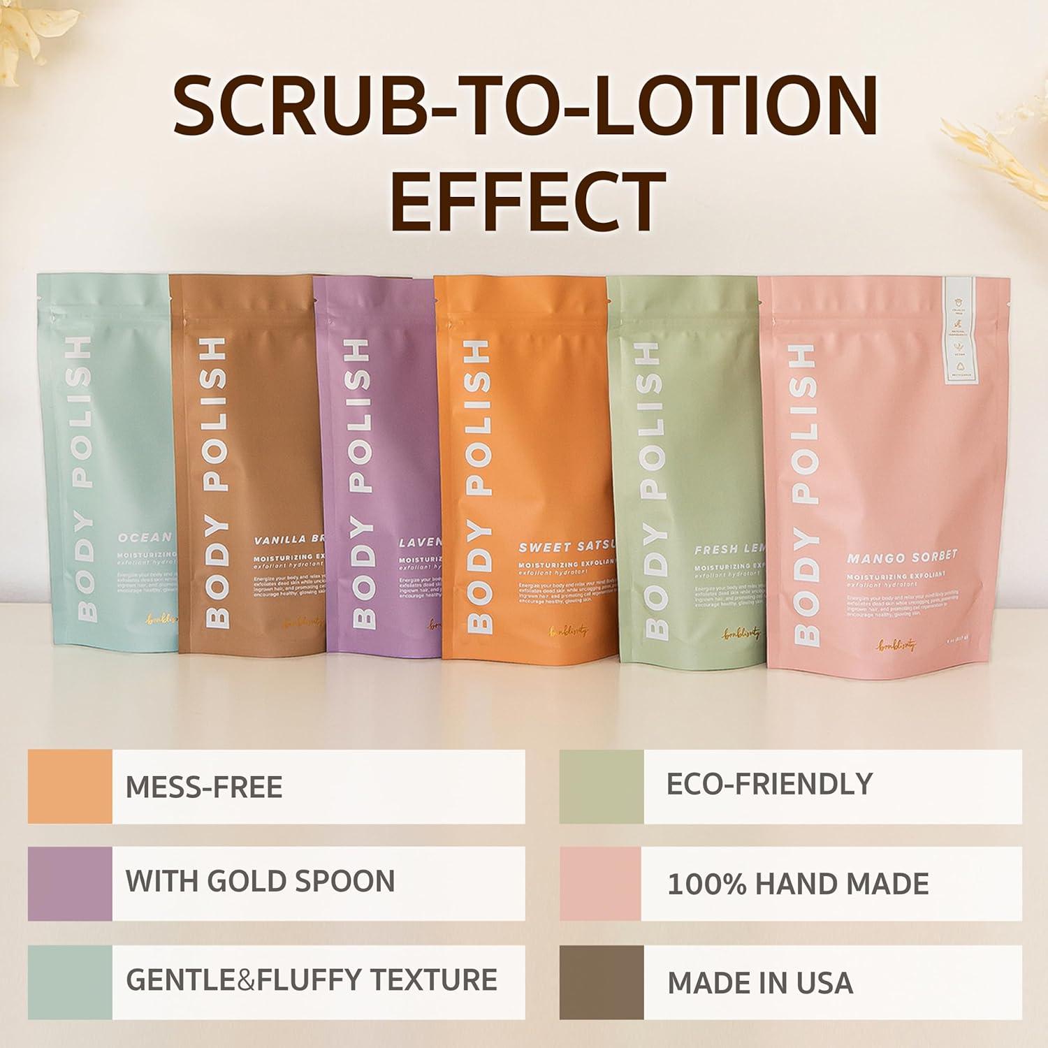 Exfoliante Corporal Bonblissity 226.8g Mango Hidratante