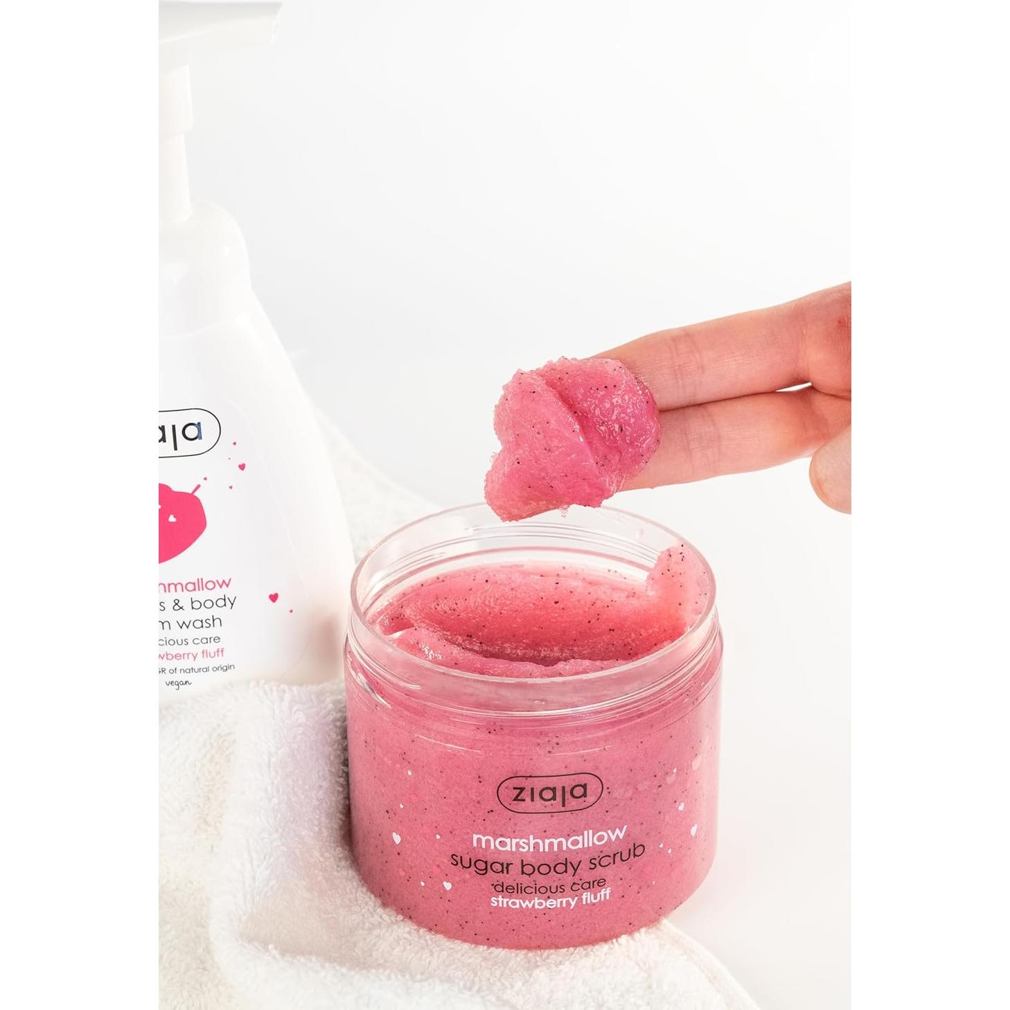 Exfoliante Corporal Ziaja Malvavisco Fresa 300 ml