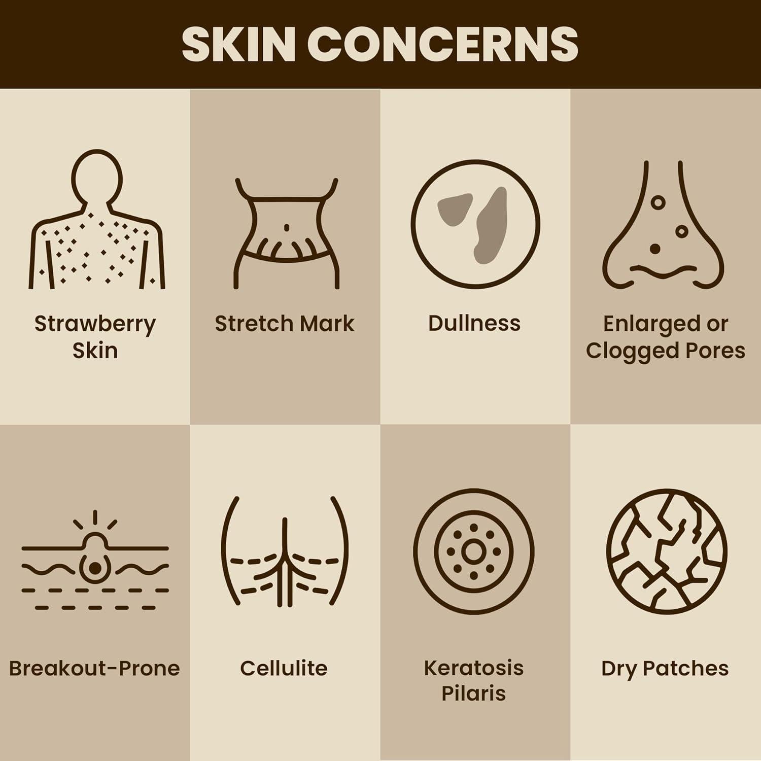 Exfoliante Corporal de Café Orgánico Brew Blossom 227 g - Hidratante