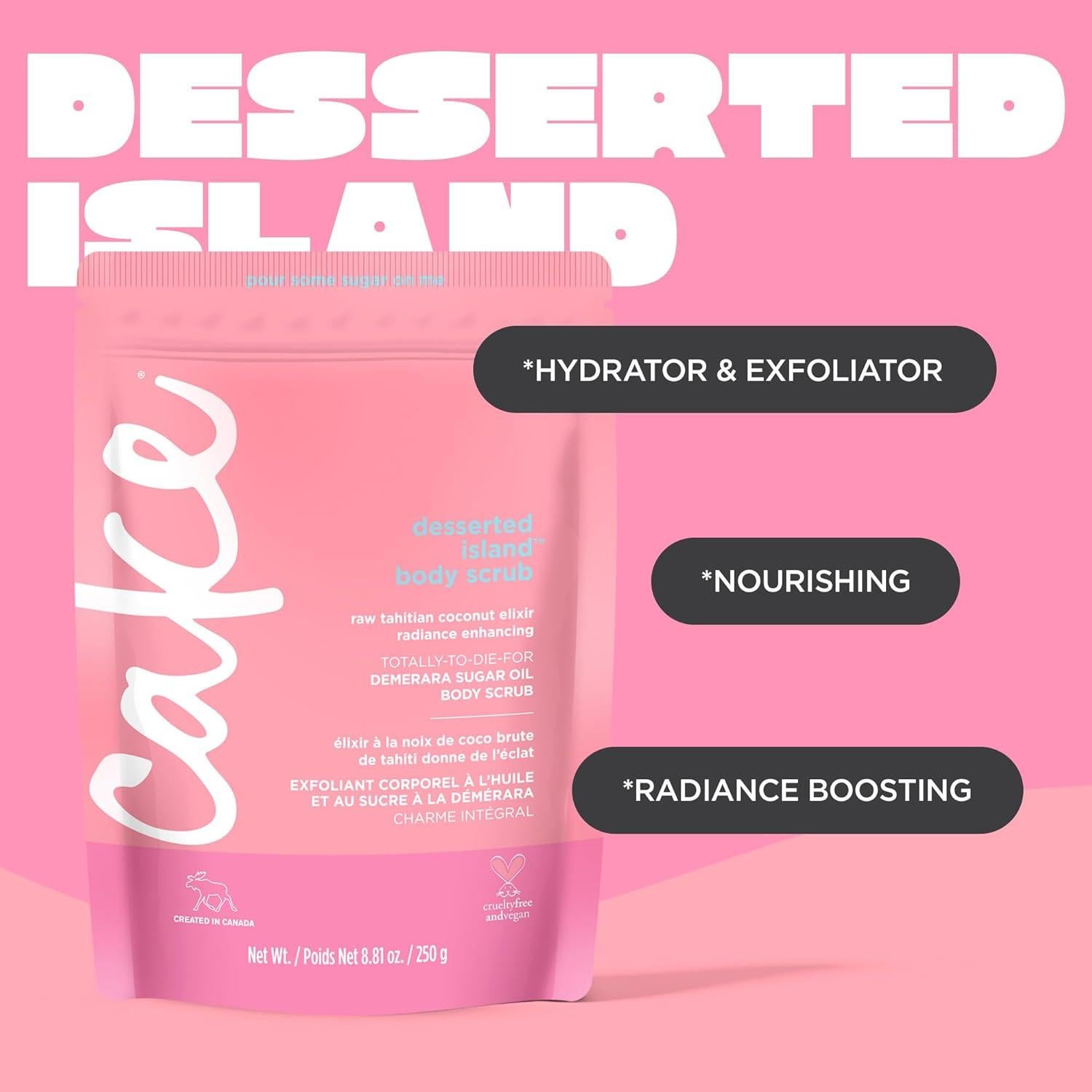 Exfoliante Corporal Cake Beauty Desserted Island 250g - Vegano