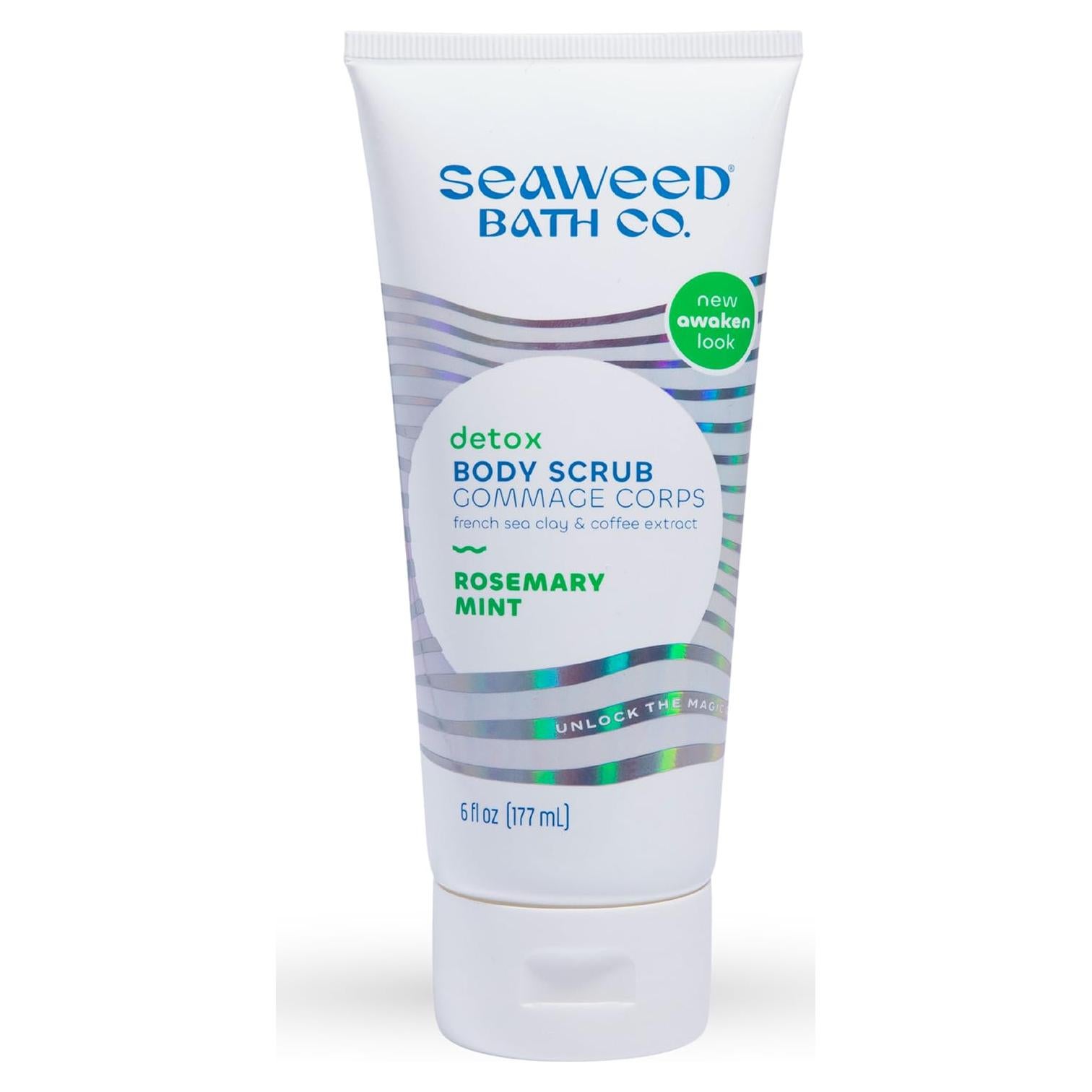 Exfoliante Corporal Detox Seaweed Bath Co. 170g Romero y Menta