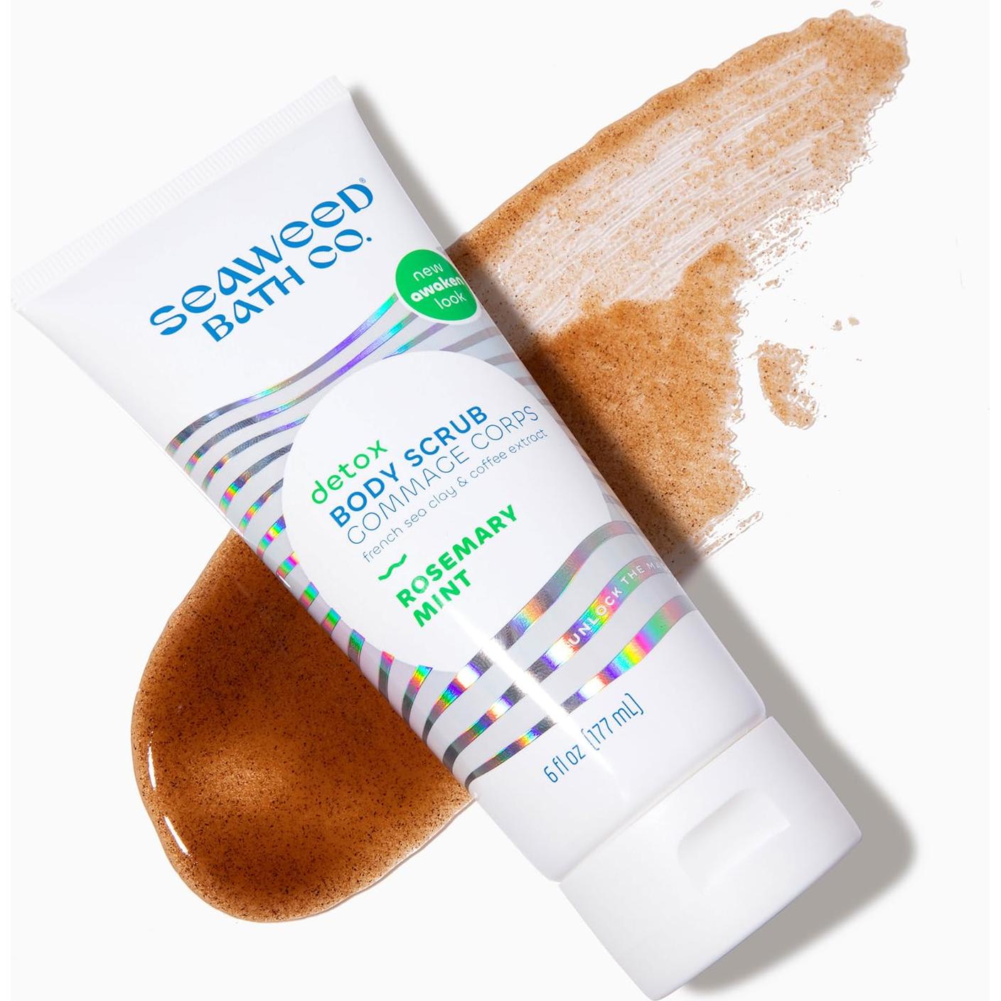 Exfoliante Corporal Detox Seaweed Bath Co. 170g Romero y Menta