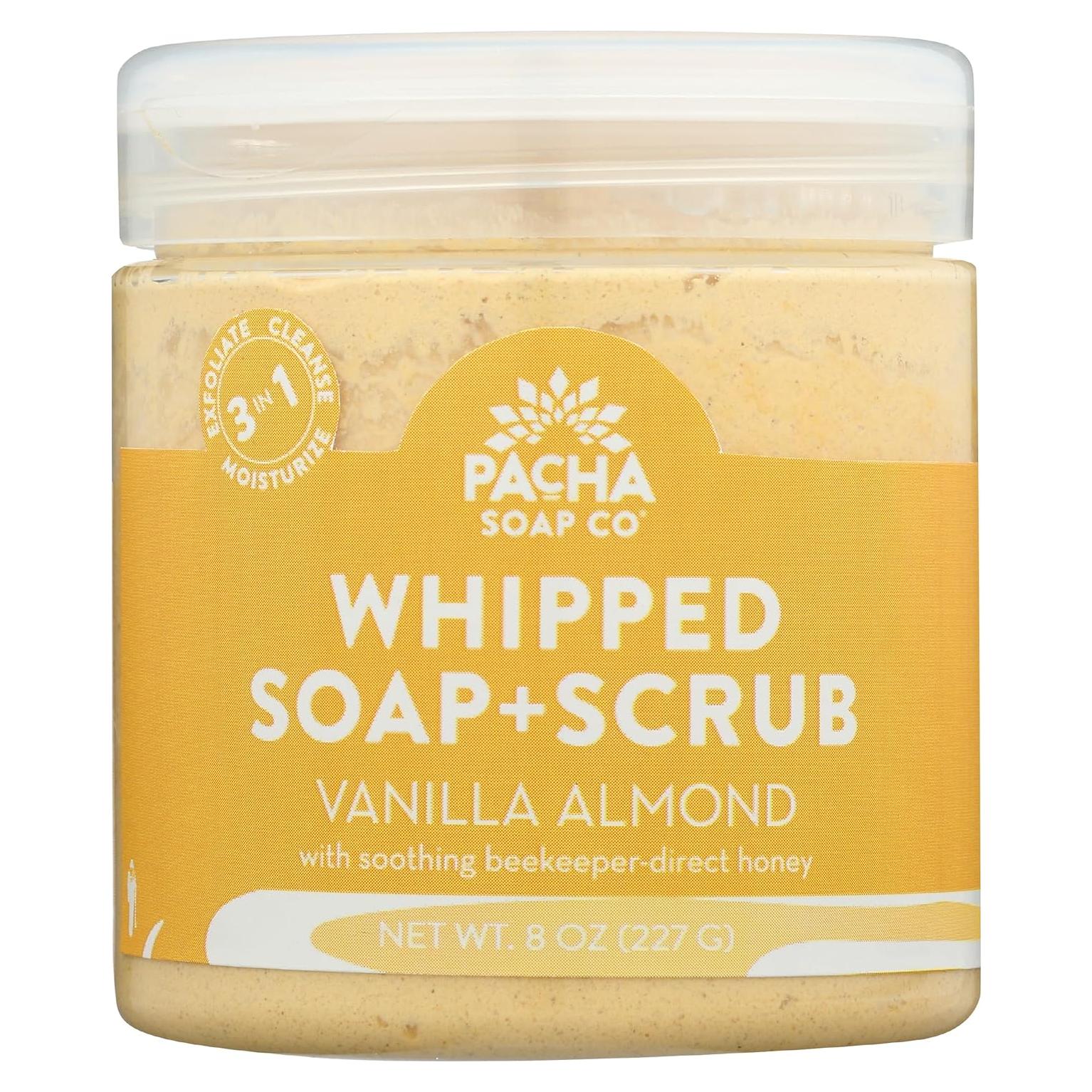 Crema Exfoliante Corporal Pacha Jabón Vainilla Almendra 226g