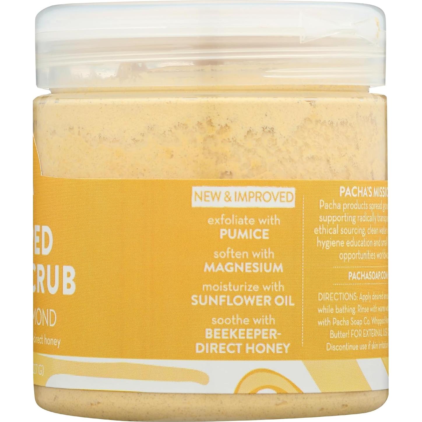 Crema Exfoliante Corporal Pacha Jabón Vainilla Almendra 226g