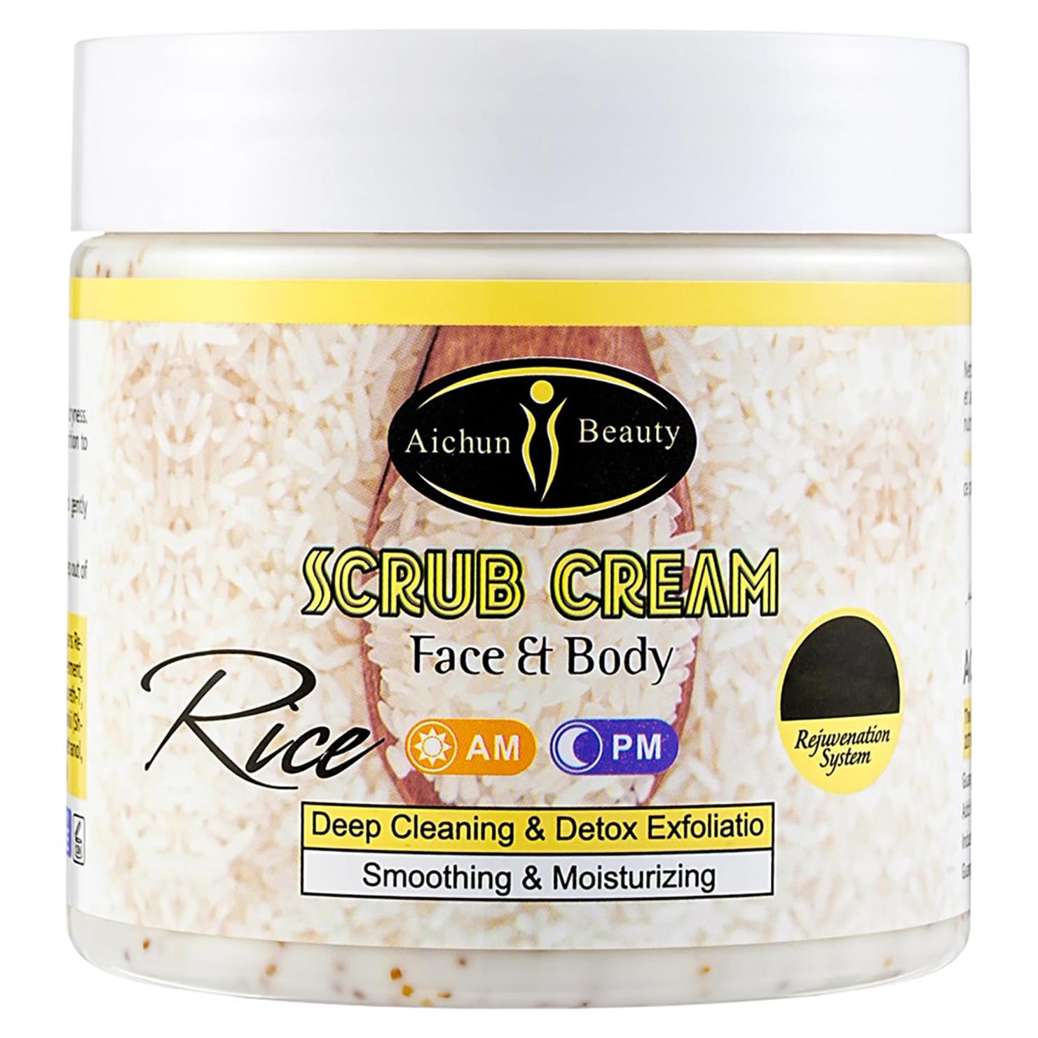 Crema Exfoliante Aichun Beauty 200ml - Limpieza Profunda y Hidratante