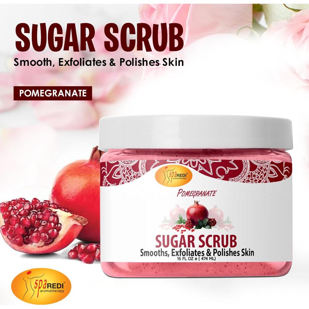 Exfoliante Corporal SPA REDI Azúcar y Granada 453.6 g