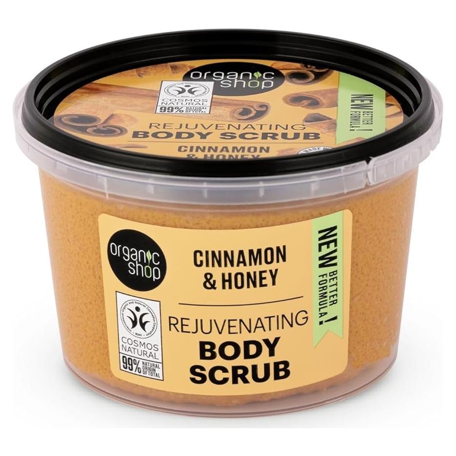 Exfoliante Corporal Natural Organic Shop 250ml Canela y Miel